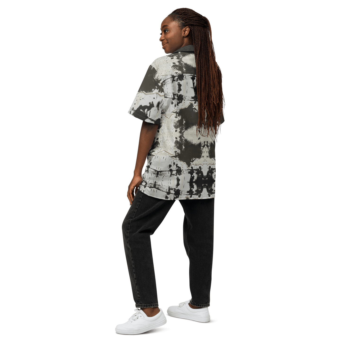 Destruction Lines - Unisex button shirt - Souled Out World