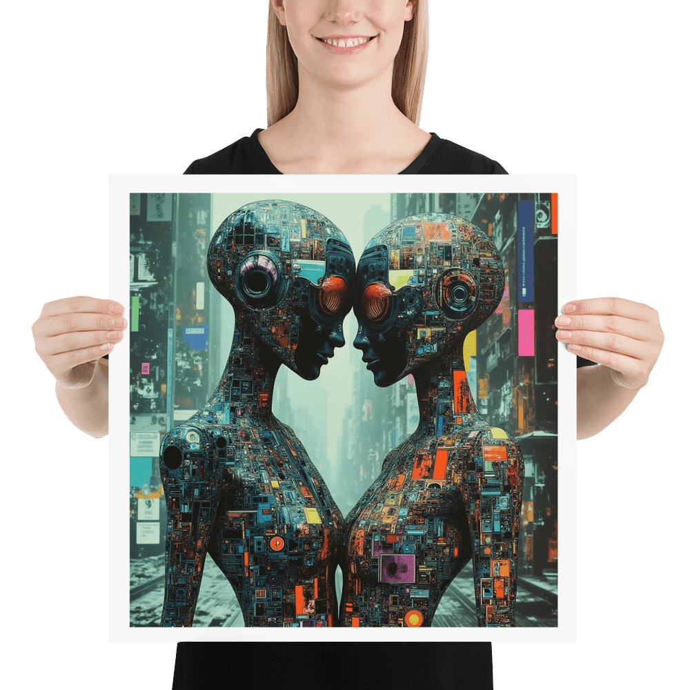 Electric Love Print on Premium Matte Paper - Souled Out World