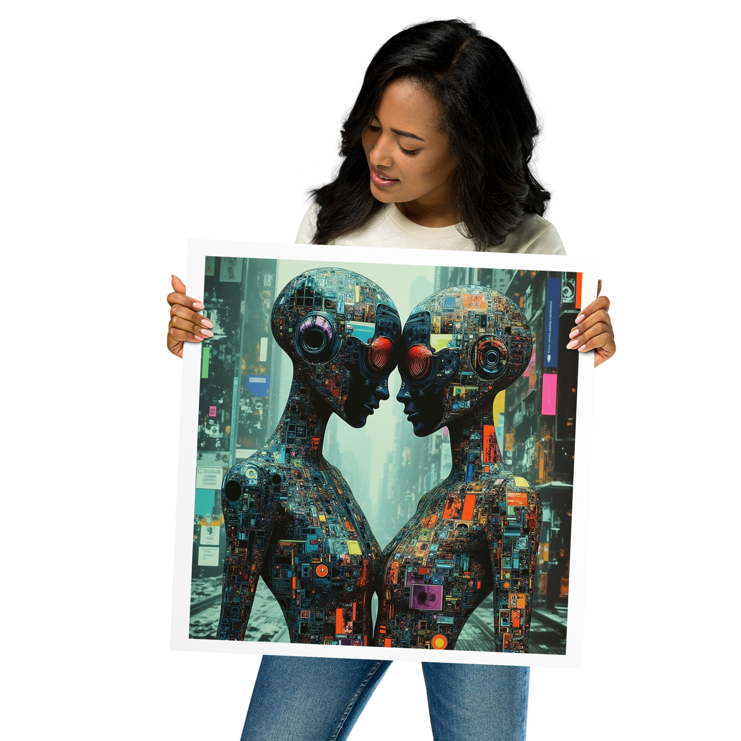 Electric Love Print on Premium Matte Paper - Souled Out World