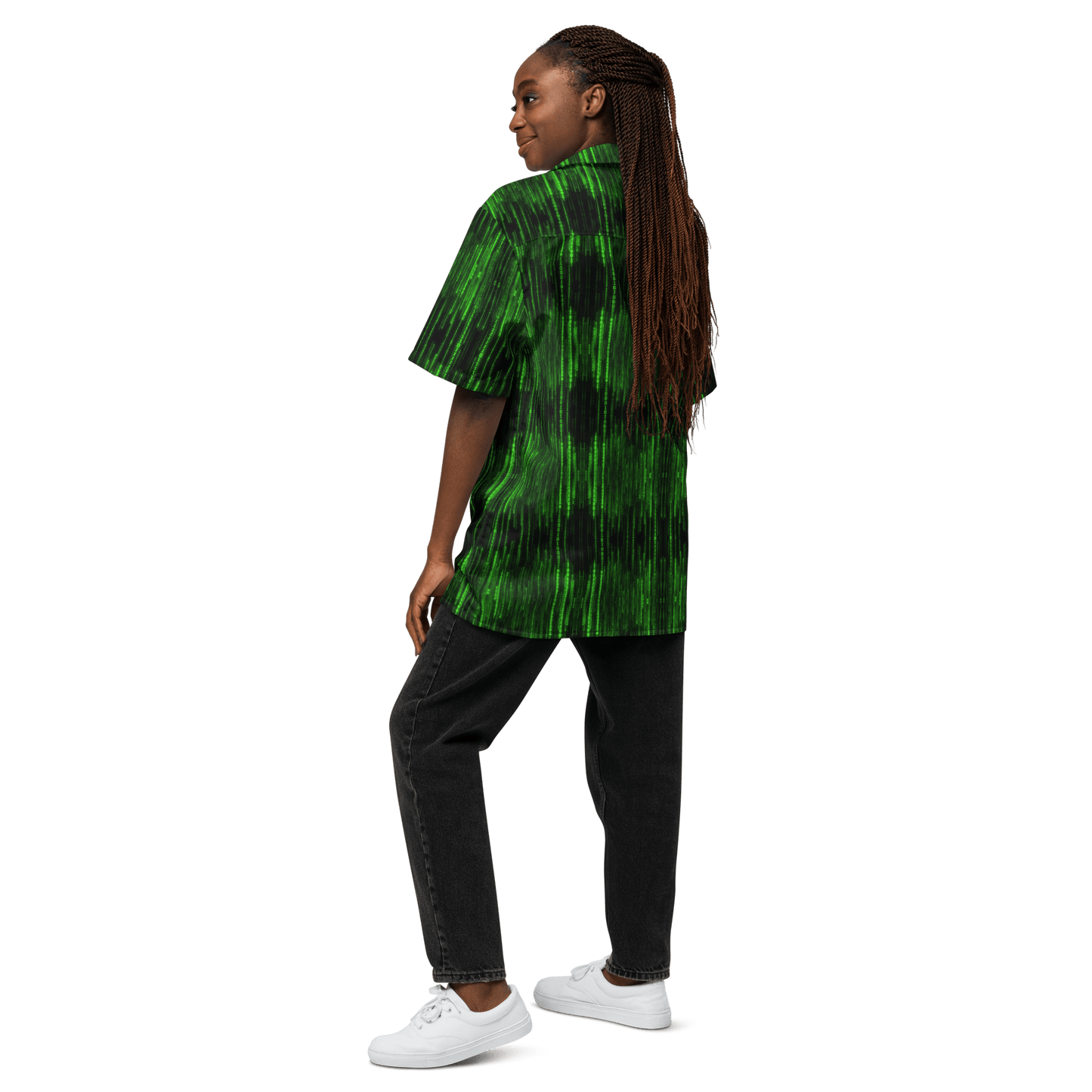 Falling Code - Unisex button shirt - Souled Out World