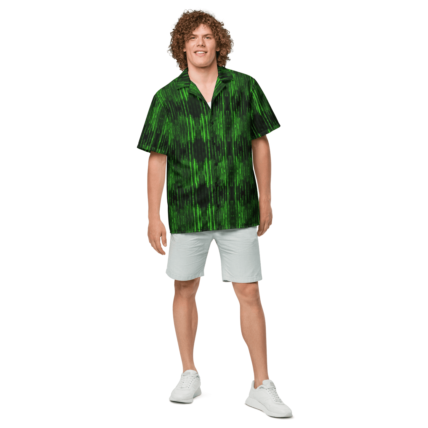 Falling Code - Unisex button shirt - Souled Out World
