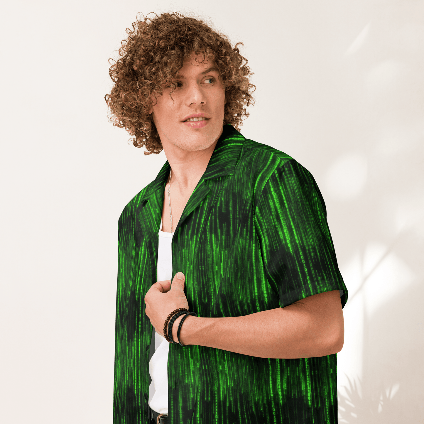 Falling Code - Unisex button shirt - Souled Out World