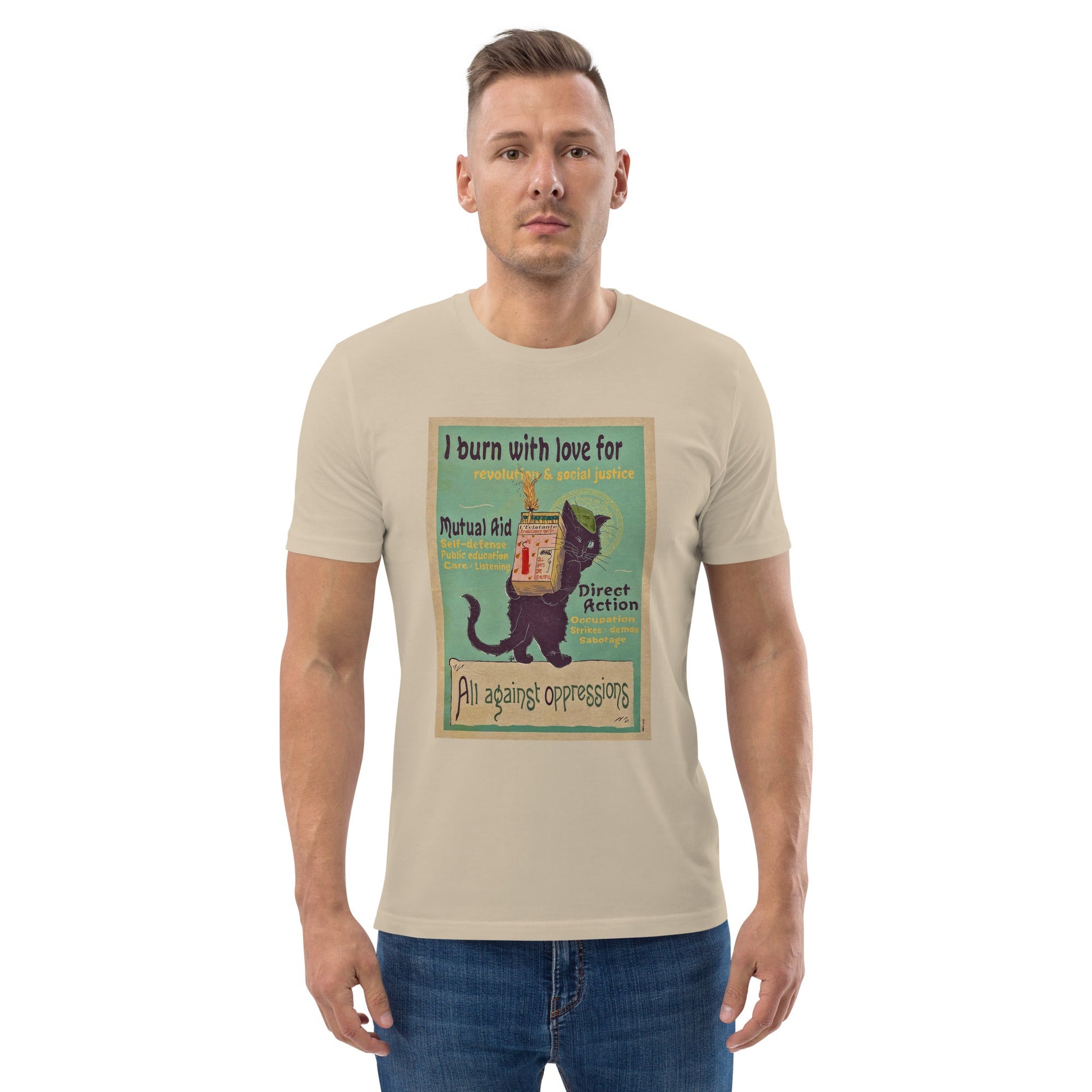 I Burn With Love - Unisex organic cotton t-shirt - Souled Out World