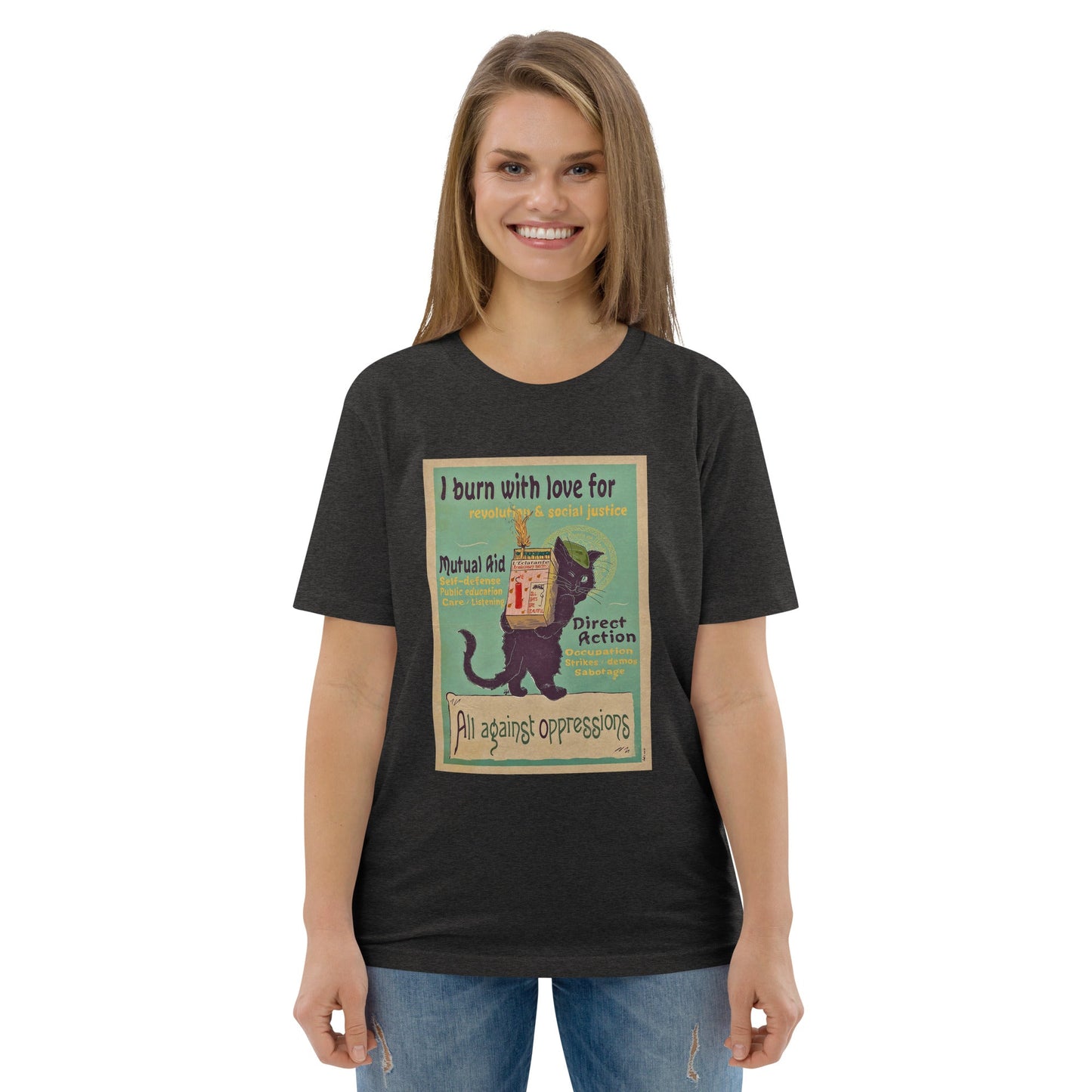 I Burn With Love - Unisex organic cotton t-shirt - Souled Out World