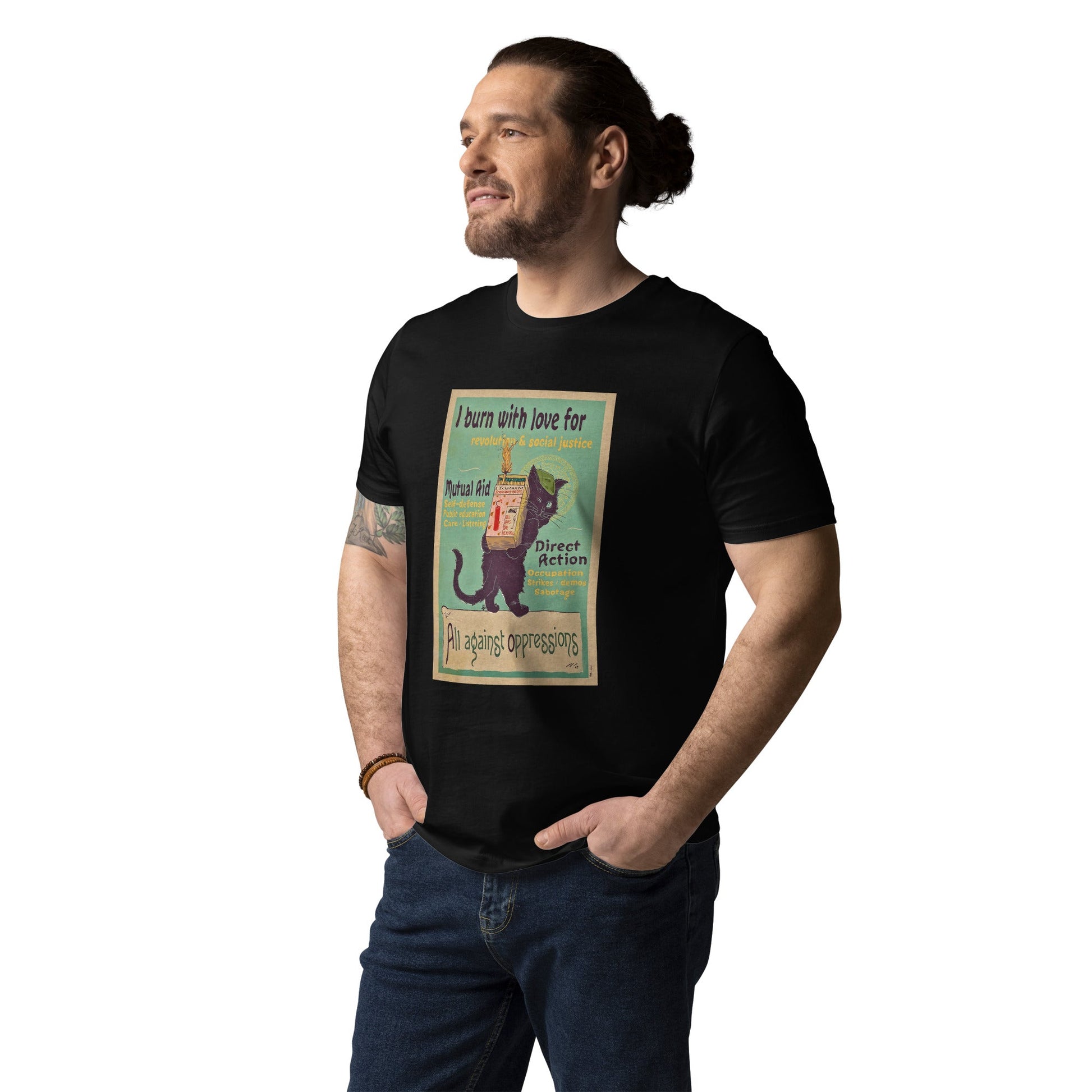 I Burn With Love - Unisex organic cotton t-shirt - Souled Out World