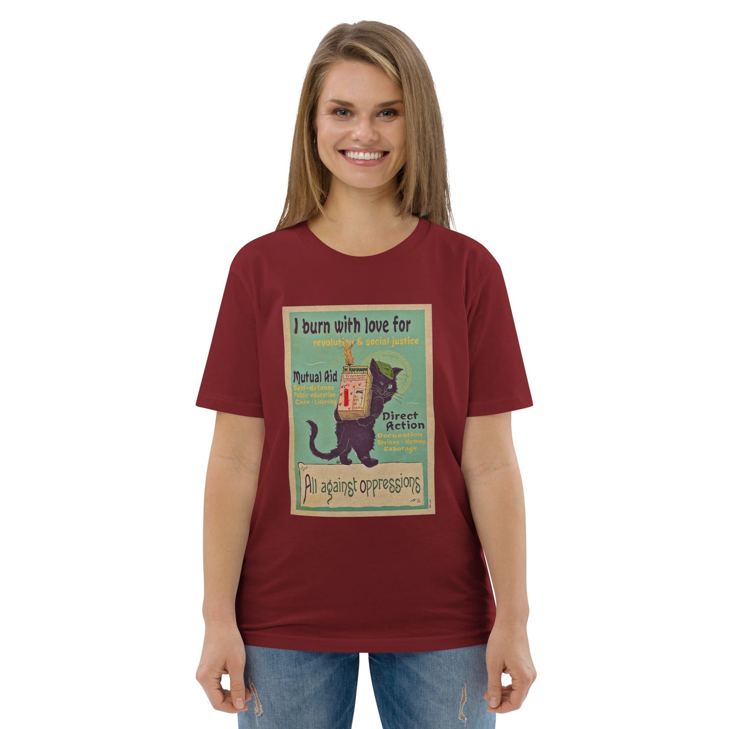 I Burn With Love - Unisex organic cotton t-shirt - Souled Out World