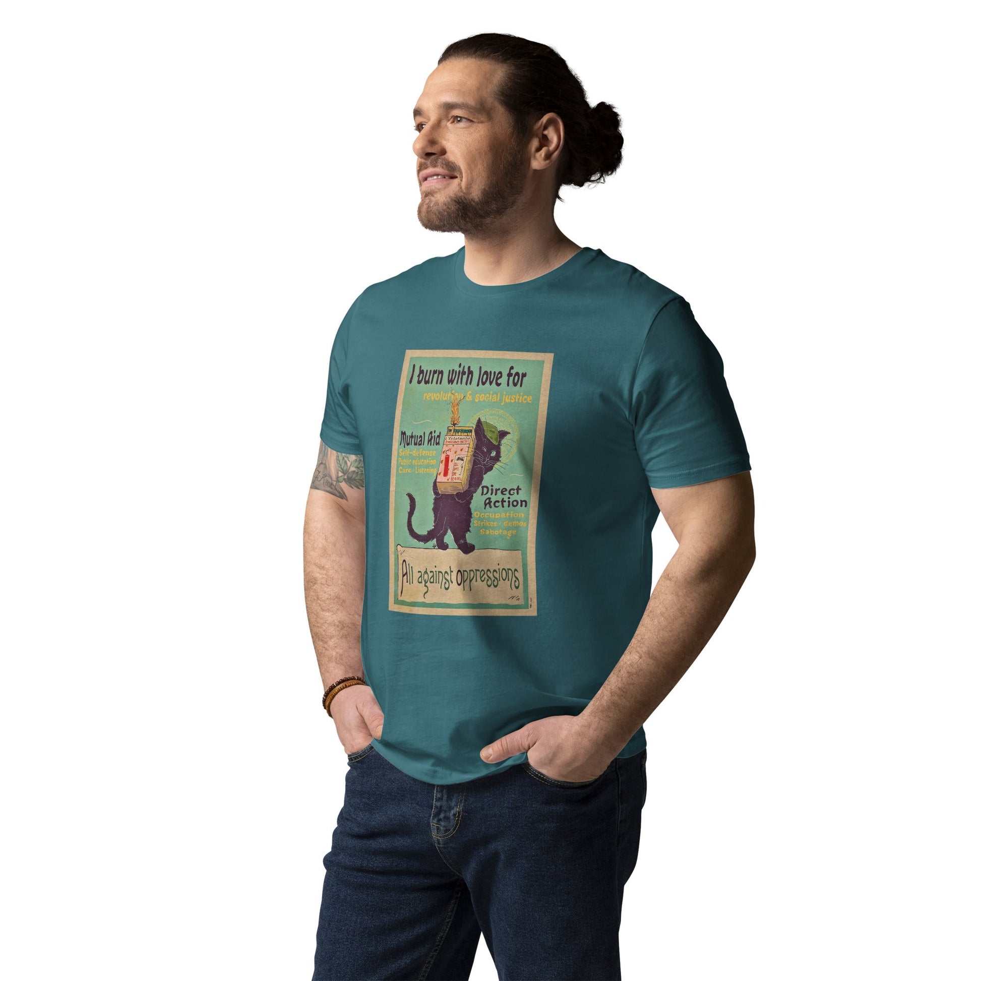 I Burn With Love - Unisex organic cotton t-shirt - Souled Out World