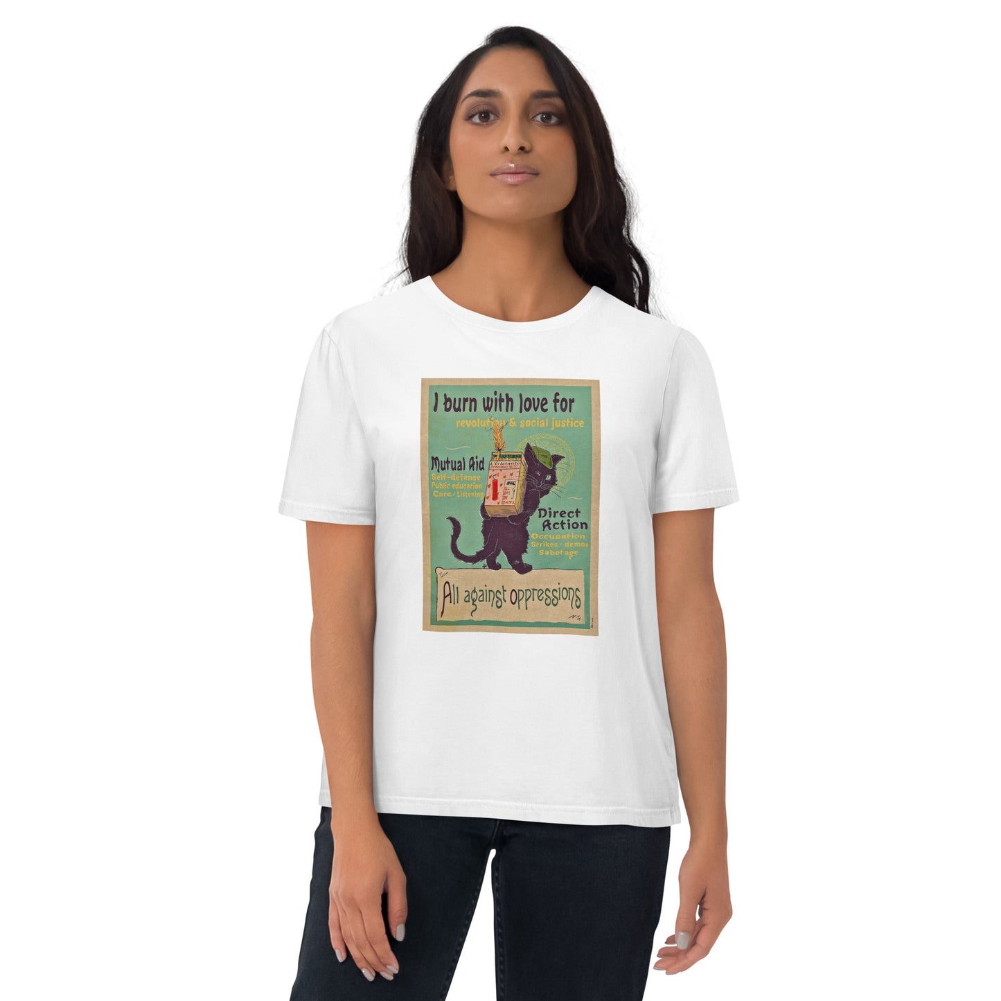 I Burn With Love - Unisex organic cotton t-shirt - Souled Out World