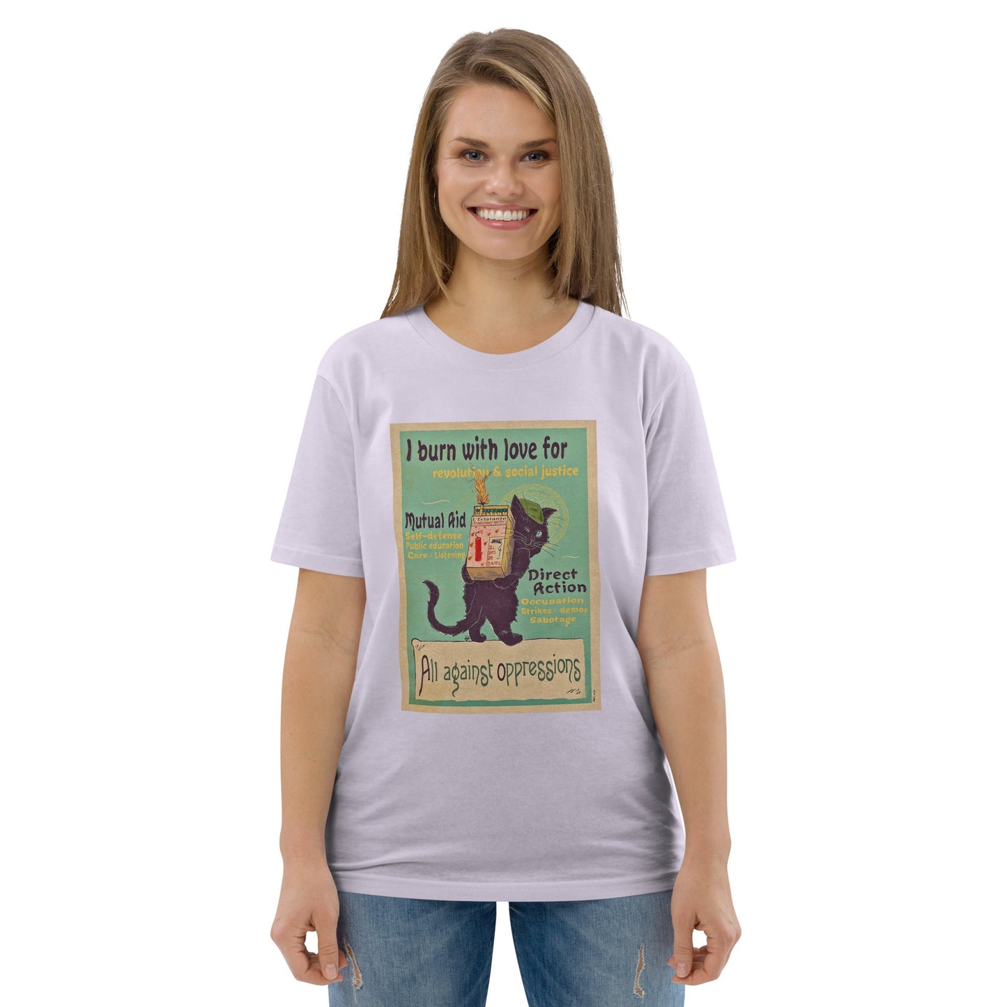 I Burn With Love - Unisex organic cotton t-shirt - Souled Out World
