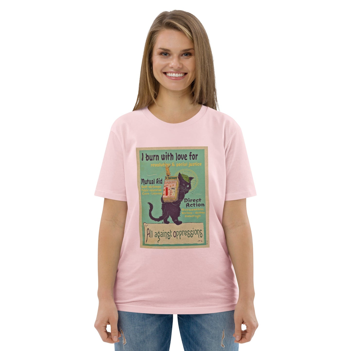 I Burn With Love - Unisex organic cotton t-shirt - Souled Out World