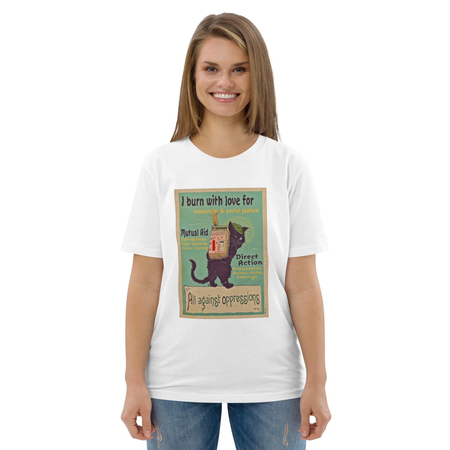 I Burn With Love - Unisex organic cotton t-shirt - Souled Out World