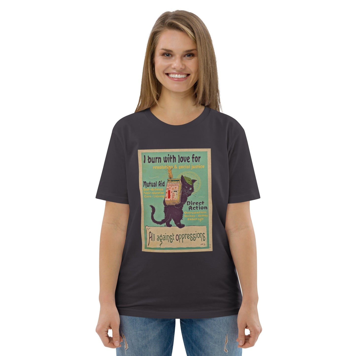 I Burn With Love - Unisex organic cotton t-shirt - Souled Out World