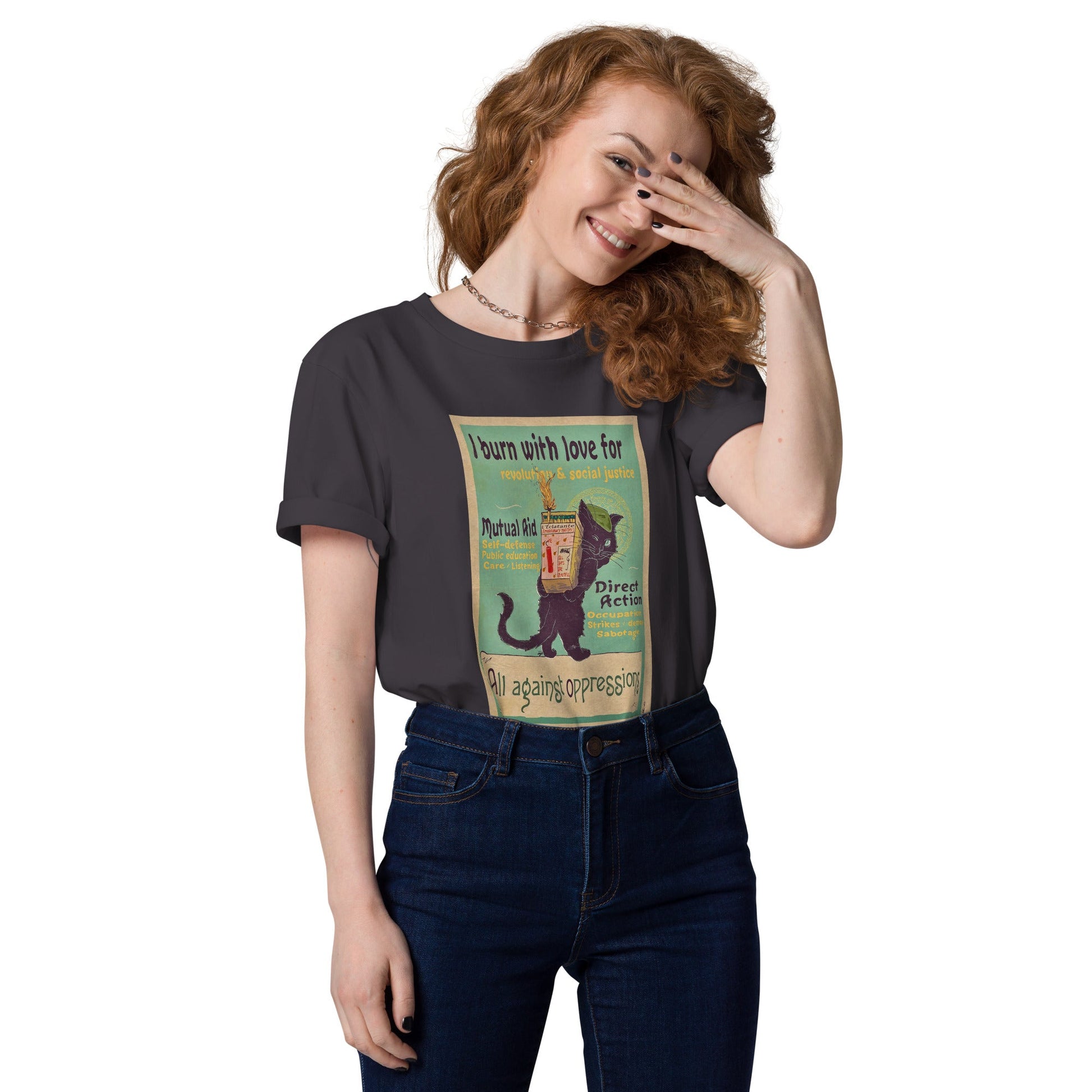 I Burn With Love - Unisex organic cotton t-shirt - Souled Out World