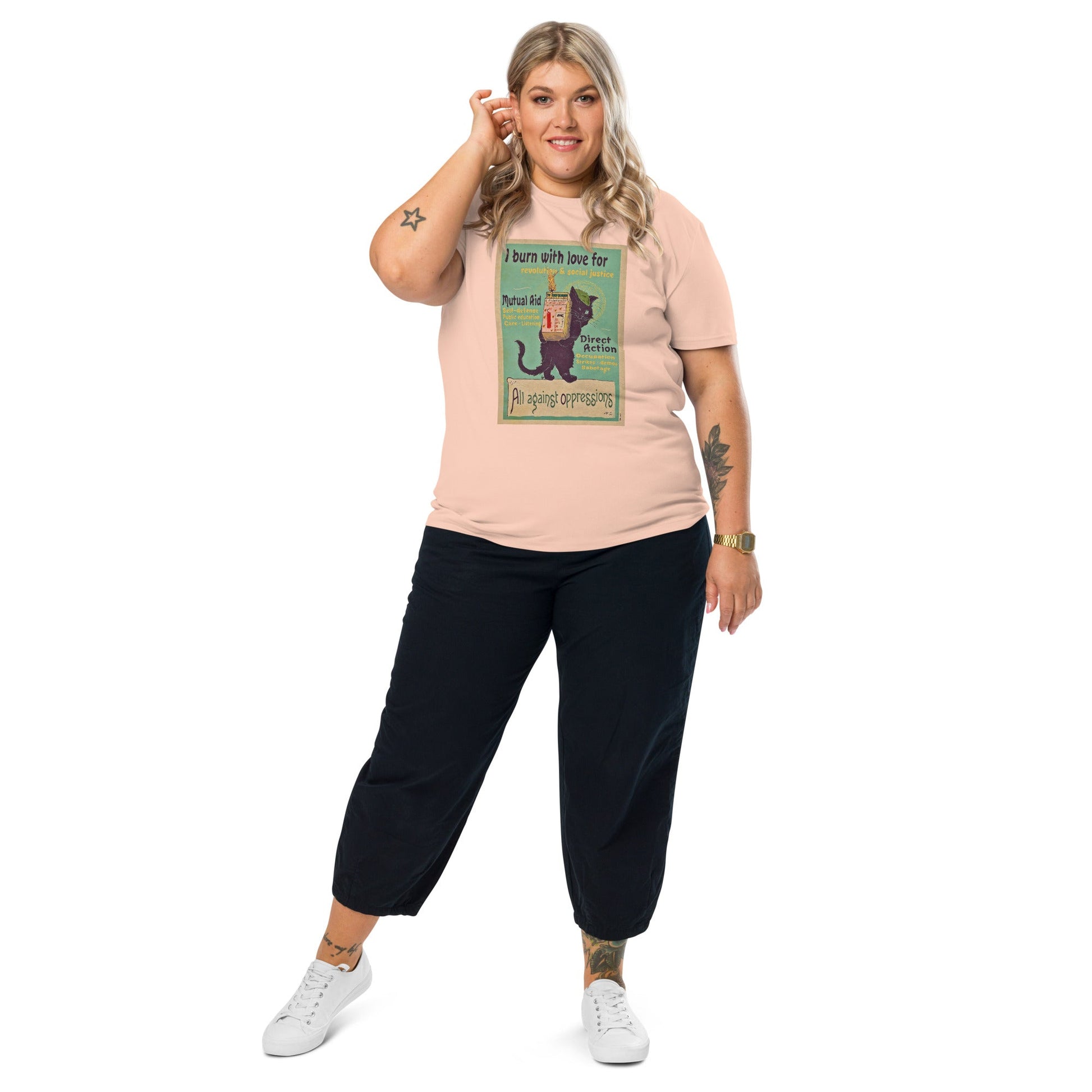 I Burn With Love - Unisex organic cotton t-shirt - Souled Out World