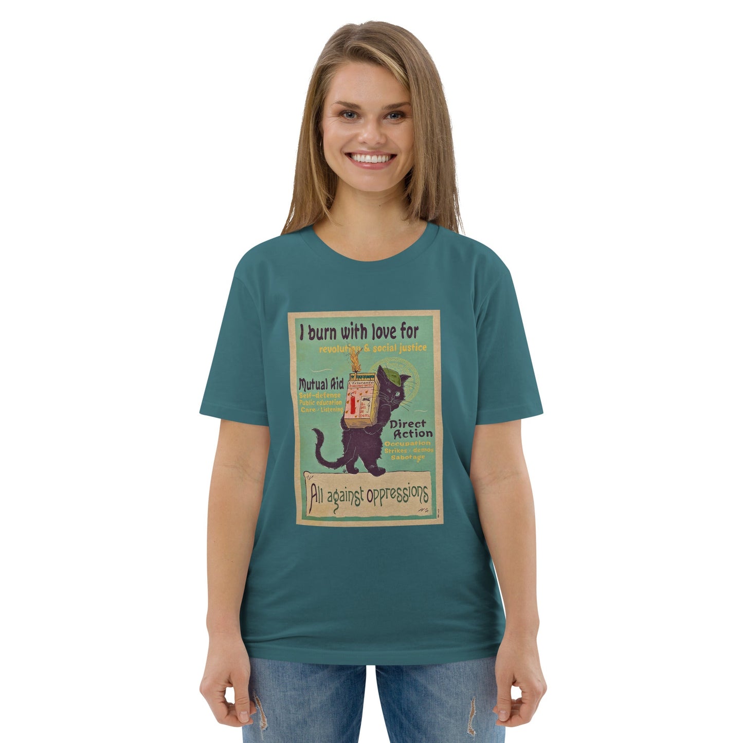 I Burn With Love - Unisex organic cotton t-shirt - Souled Out World