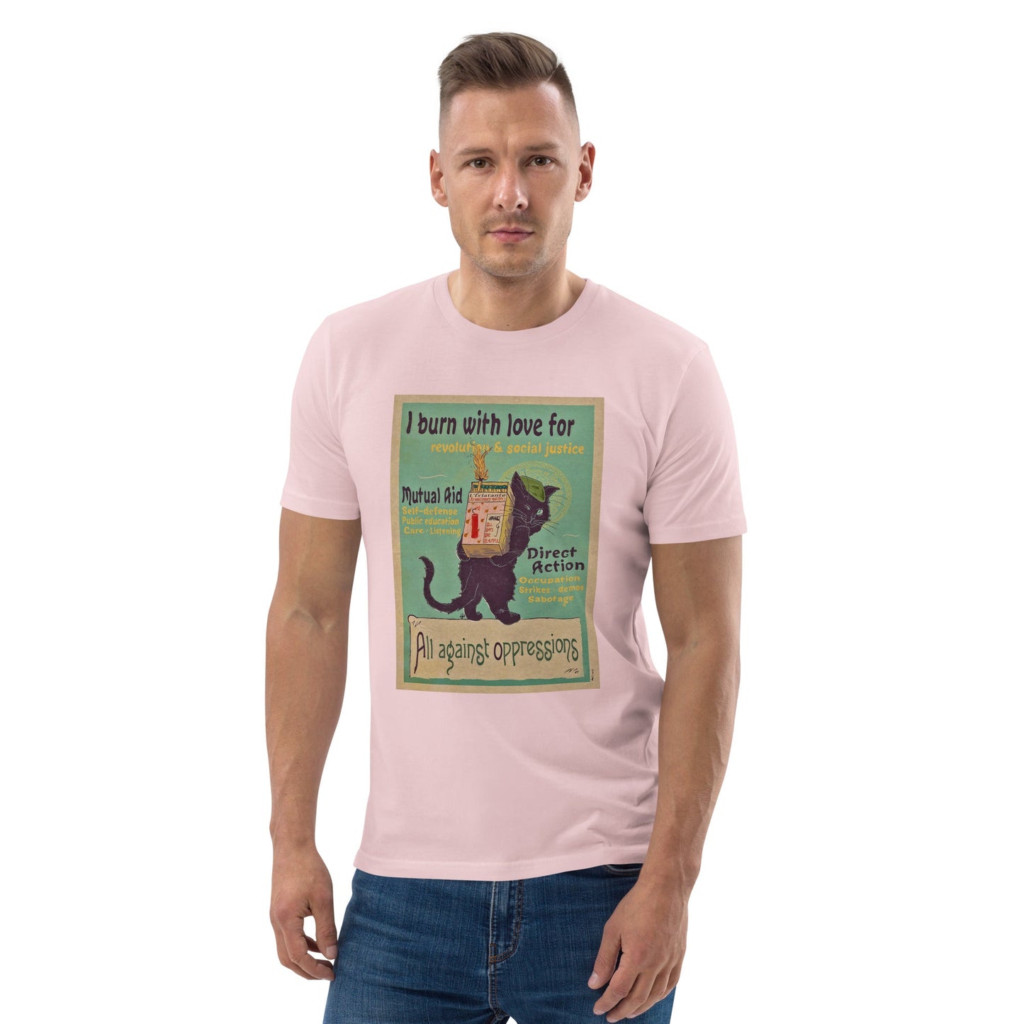 I Burn With Love - Unisex organic cotton t-shirt - Souled Out World