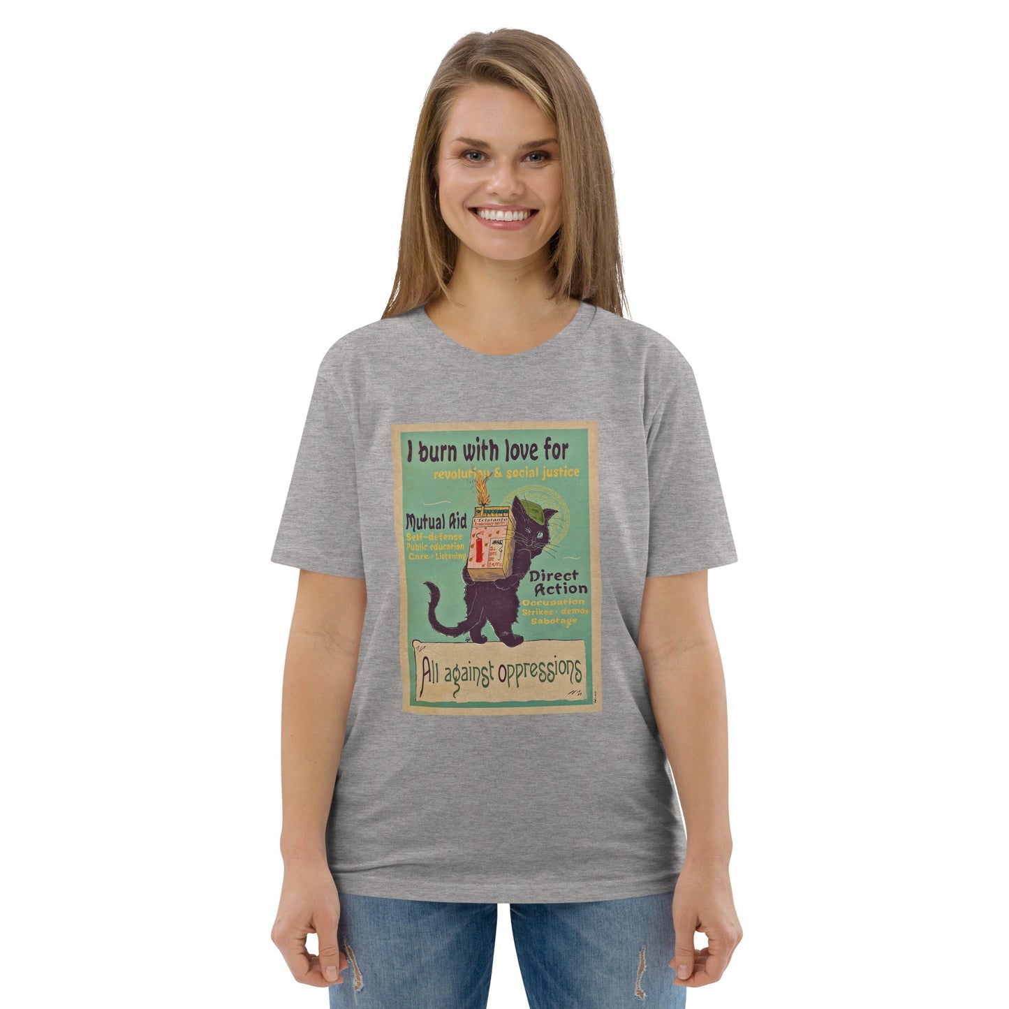I Burn With Love - Unisex organic cotton t-shirt - Souled Out World