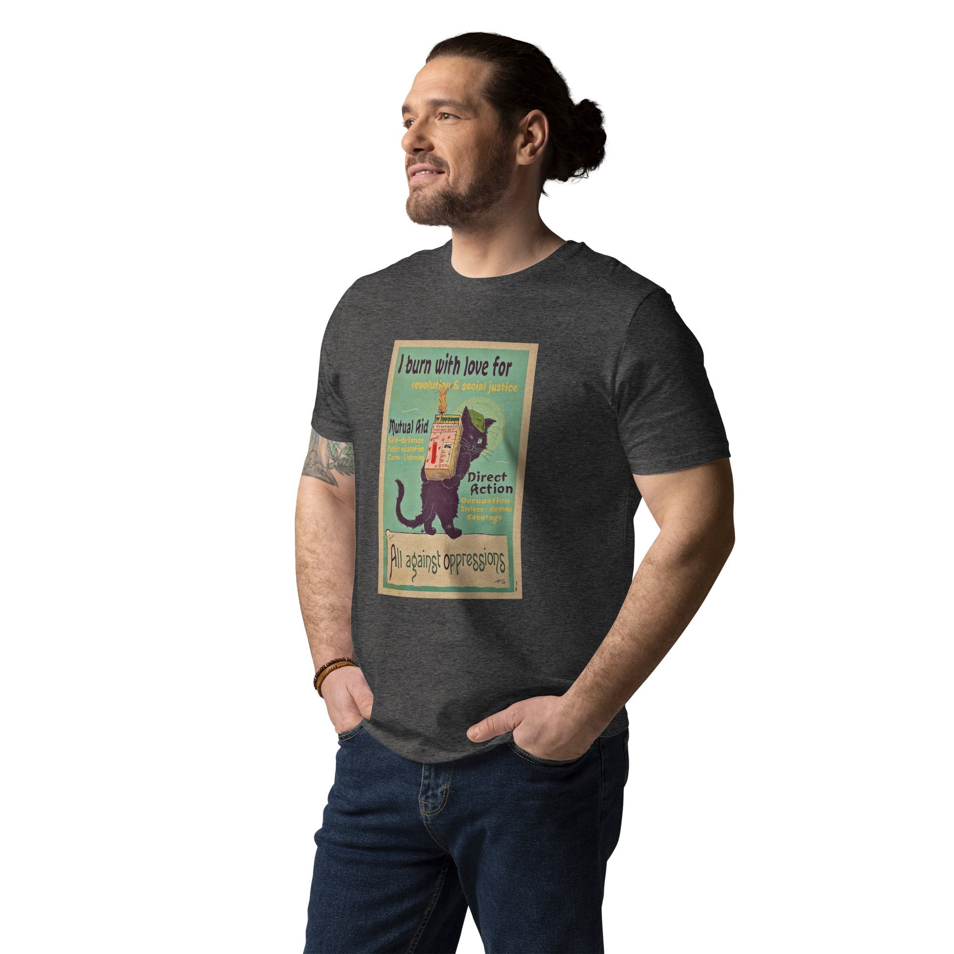 I Burn With Love - Unisex organic cotton t-shirt - Souled Out World