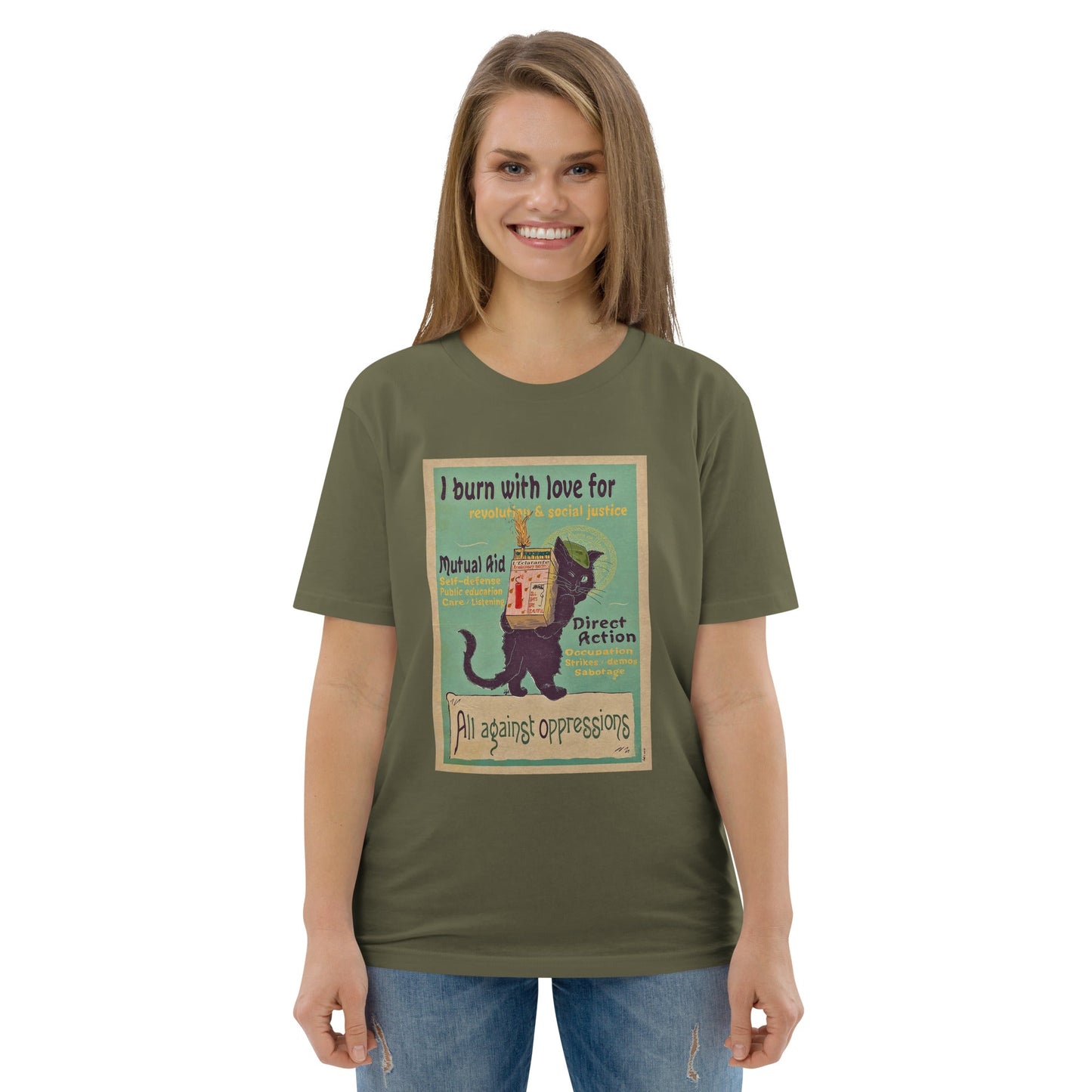 I Burn With Love - Unisex organic cotton t-shirt - Souled Out World