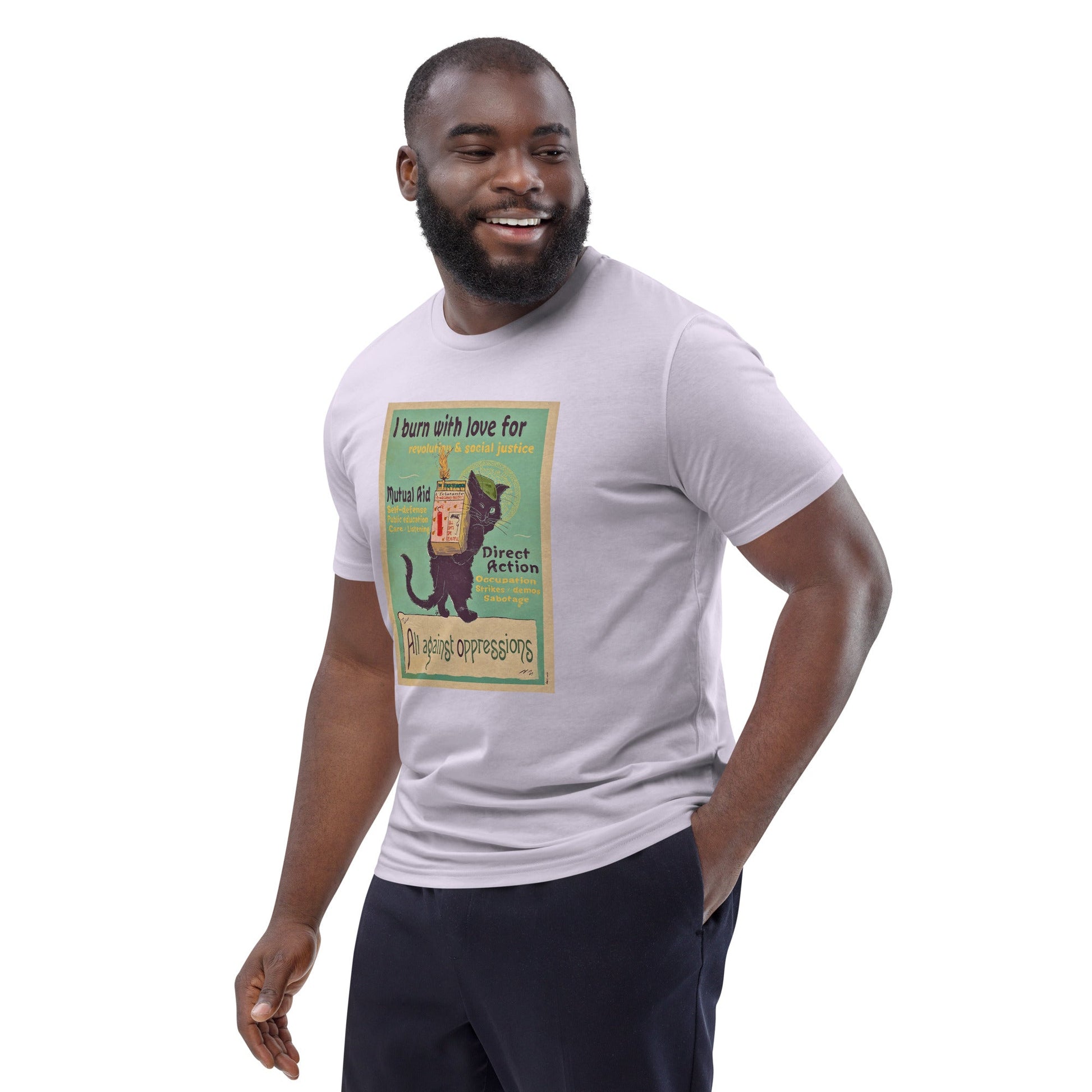 I Burn With Love - Unisex organic cotton t-shirt - Souled Out World