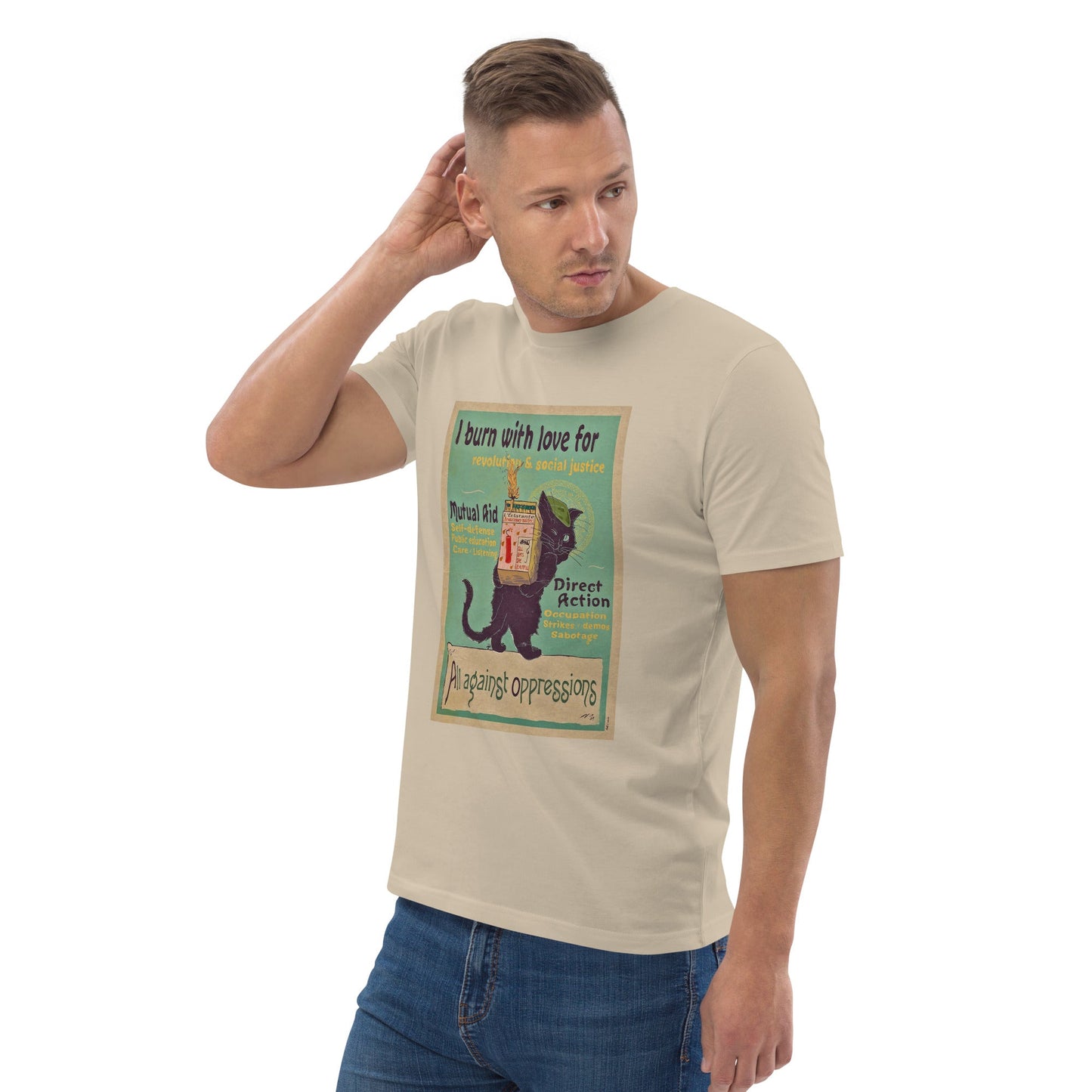 I Burn With Love - Unisex organic cotton t-shirt - Souled Out World