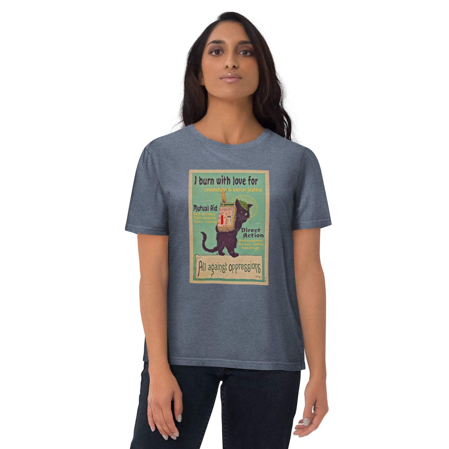I Burn With Love - Unisex organic cotton t-shirt - Souled Out World