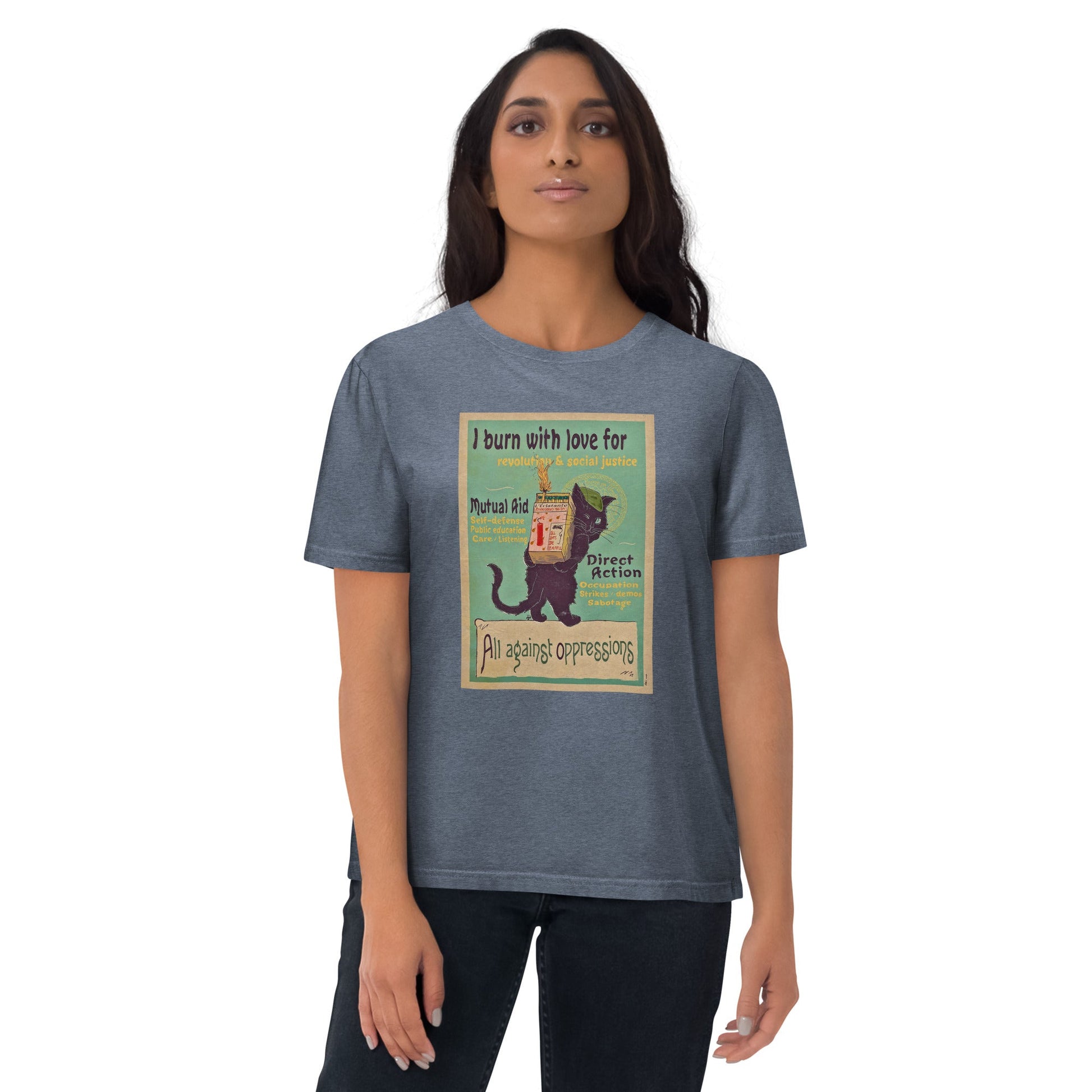 I Burn With Love - Unisex organic cotton t-shirt - Souled Out World