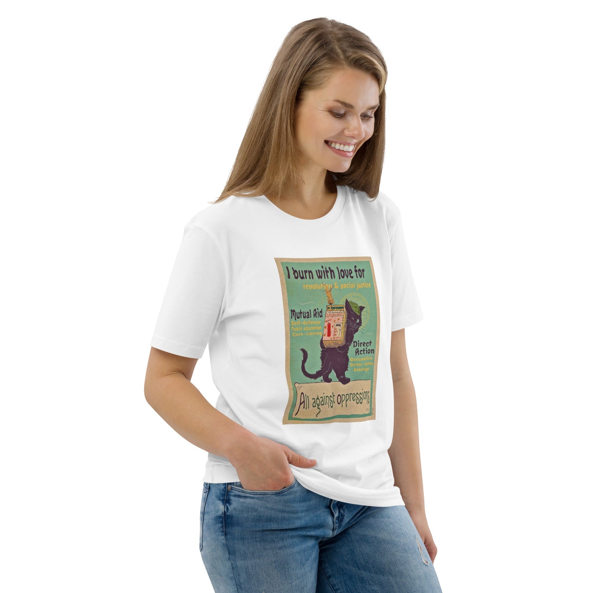 I Burn With Love - Unisex organic cotton t-shirt - Souled Out World