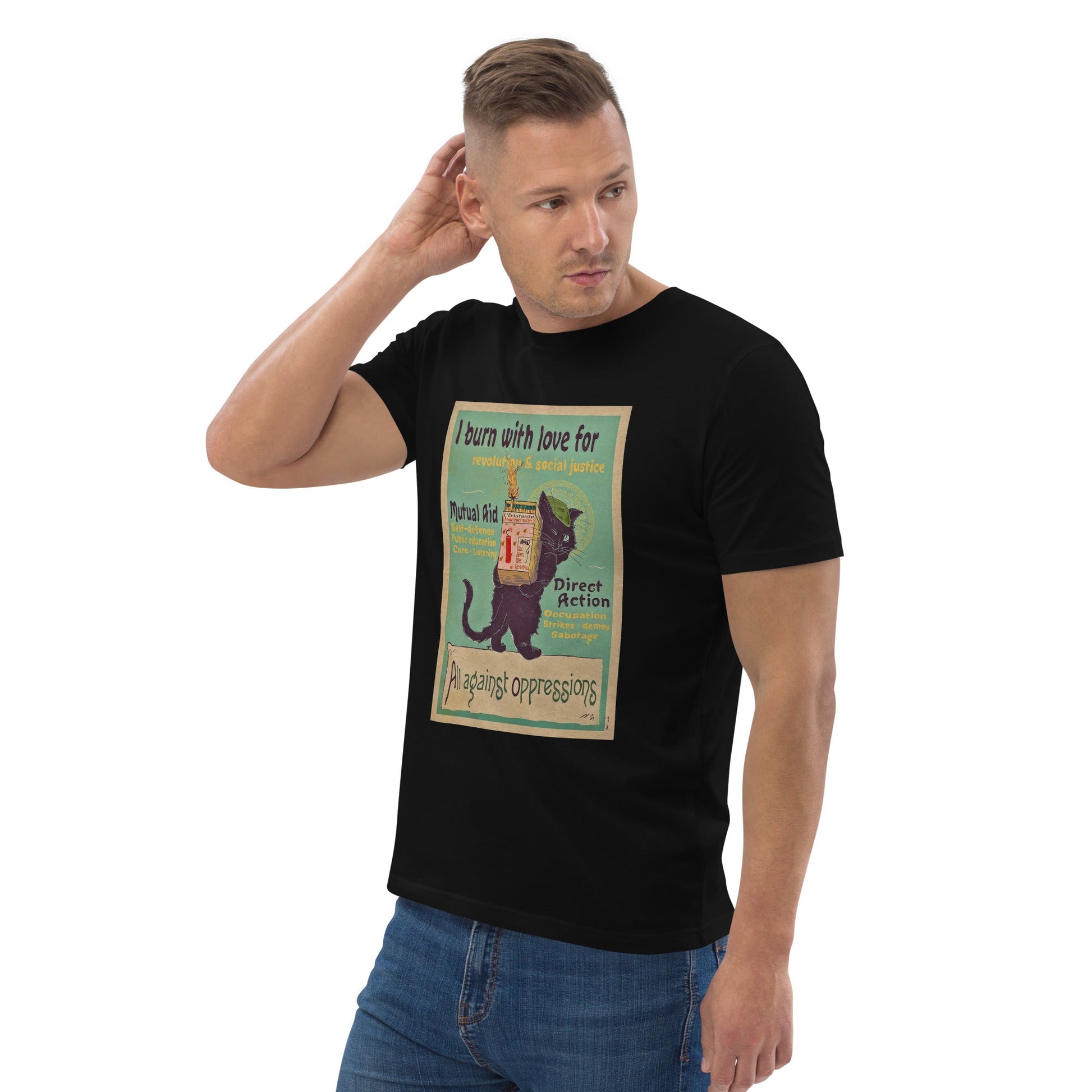 I Burn With Love - Unisex organic cotton t-shirt - Souled Out World