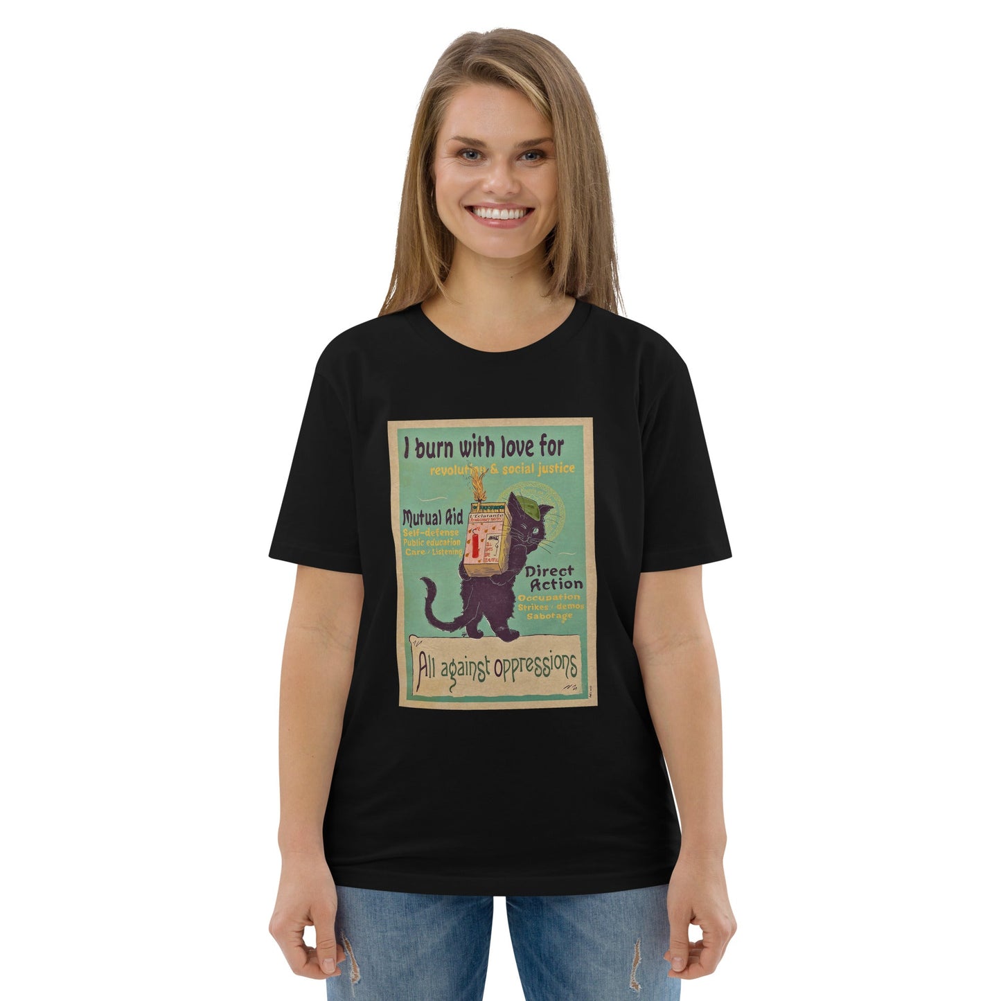 I Burn With Love - Unisex organic cotton t-shirt - Souled Out World