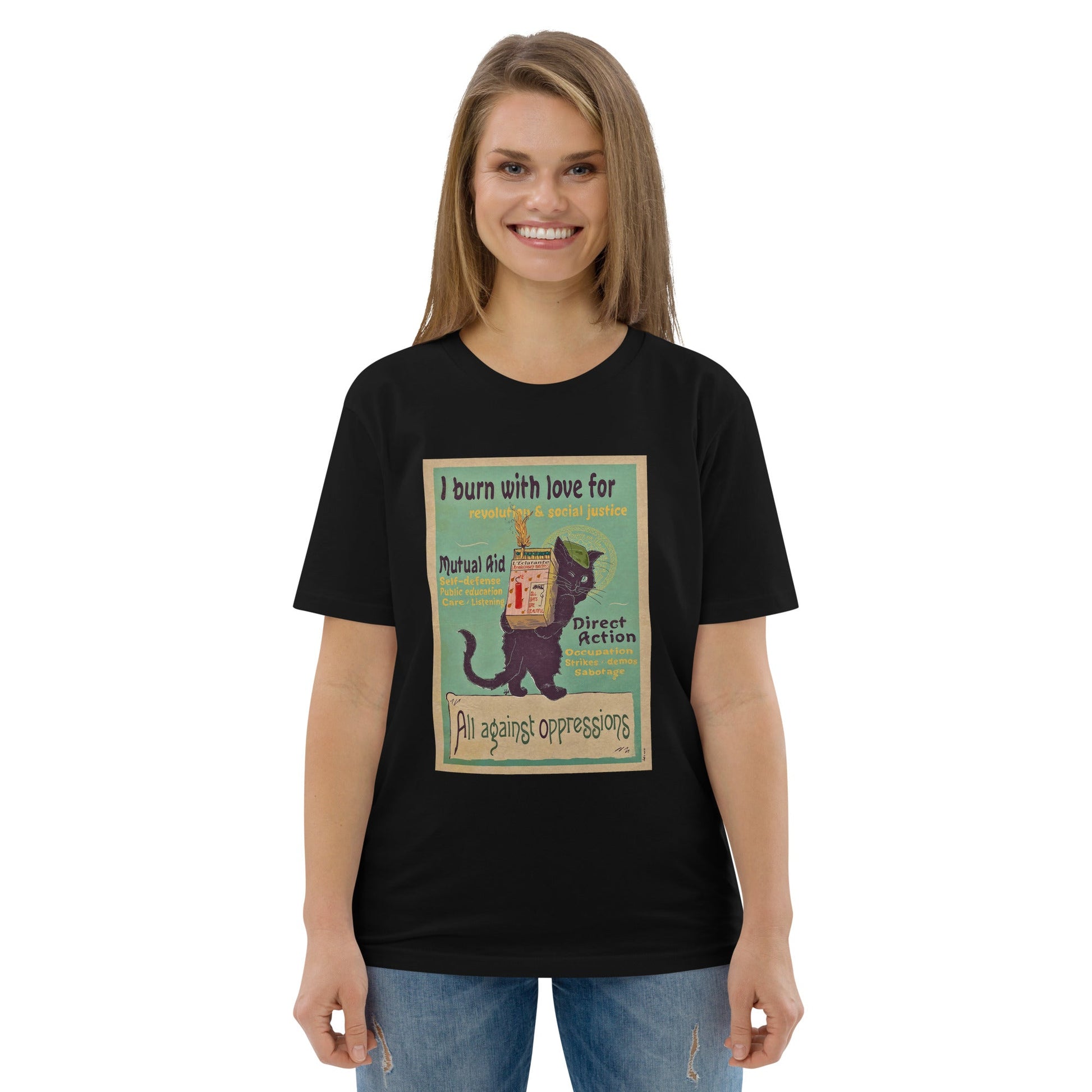 I Burn With Love - Unisex organic cotton t-shirt - Souled Out World
