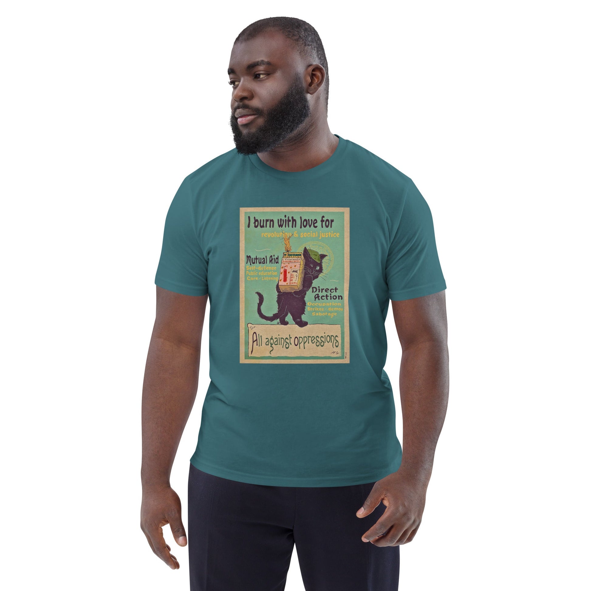 I Burn With Love - Unisex organic cotton t-shirt - Souled Out World