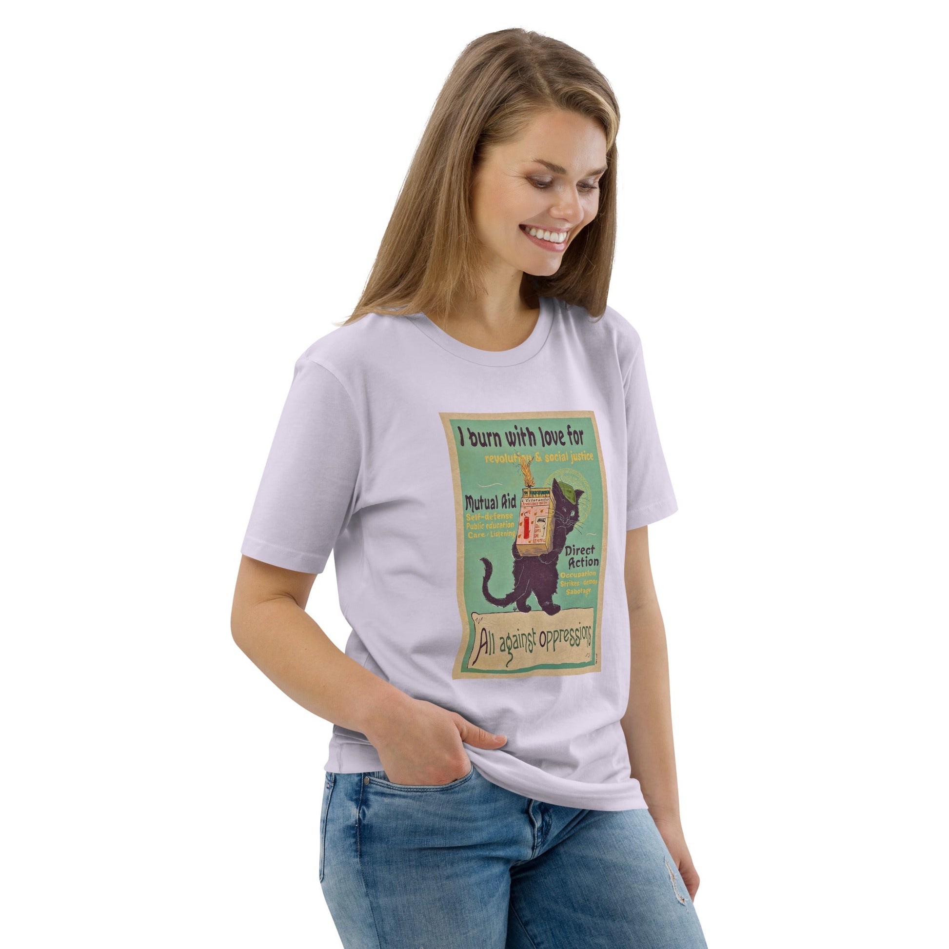 I Burn With Love - Unisex organic cotton t-shirt - Souled Out World