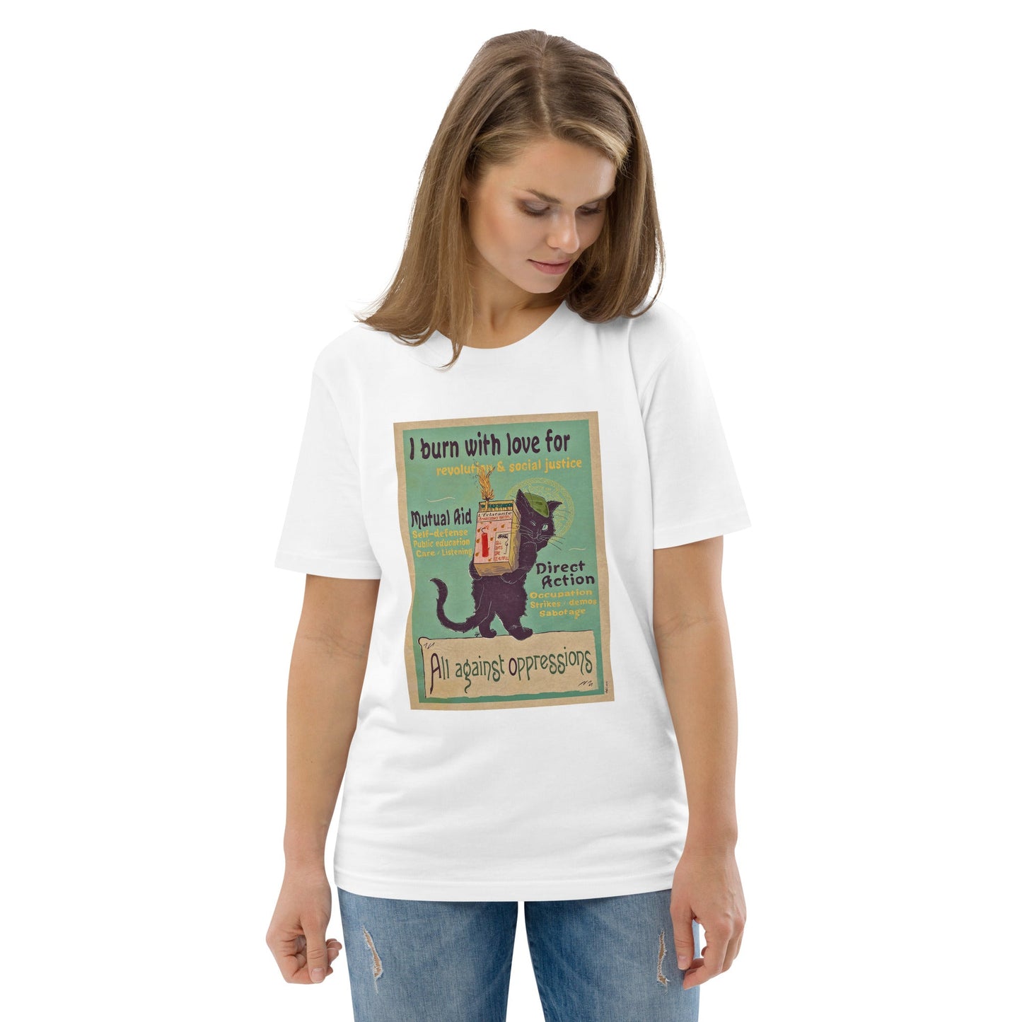 I Burn With Love - Unisex organic cotton t-shirt - Souled Out World