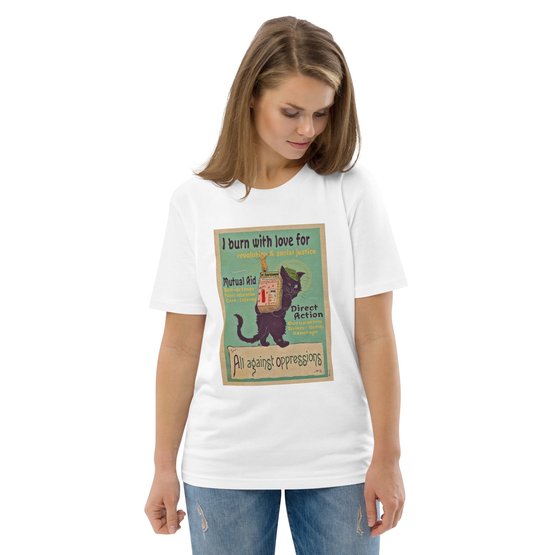 I Burn With Love - Unisex organic cotton t-shirt - Souled Out World