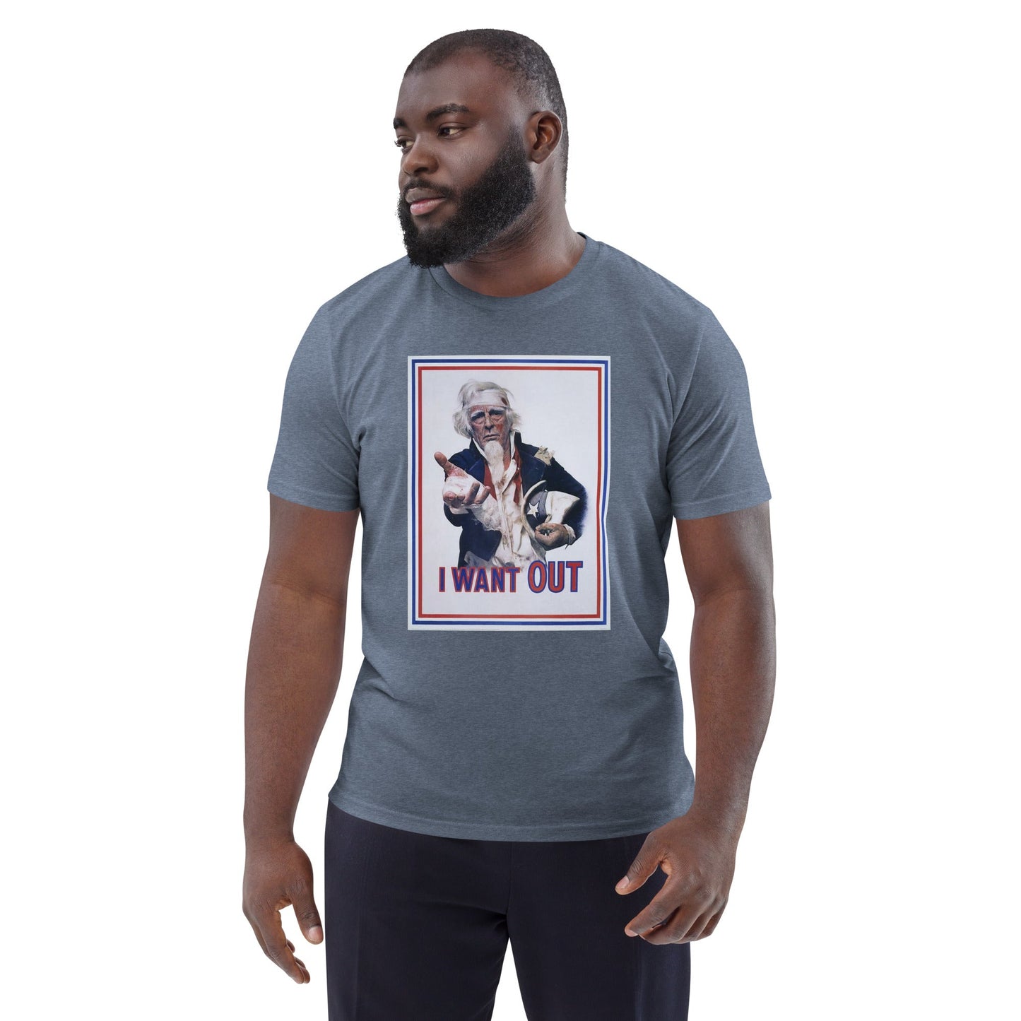 I Want Out - Unisex organic cotton t-shirt - Souled Out World