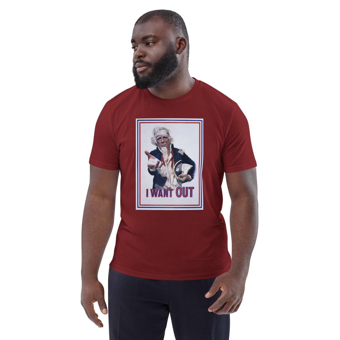I Want Out - Unisex organic cotton t-shirt - Souled Out World