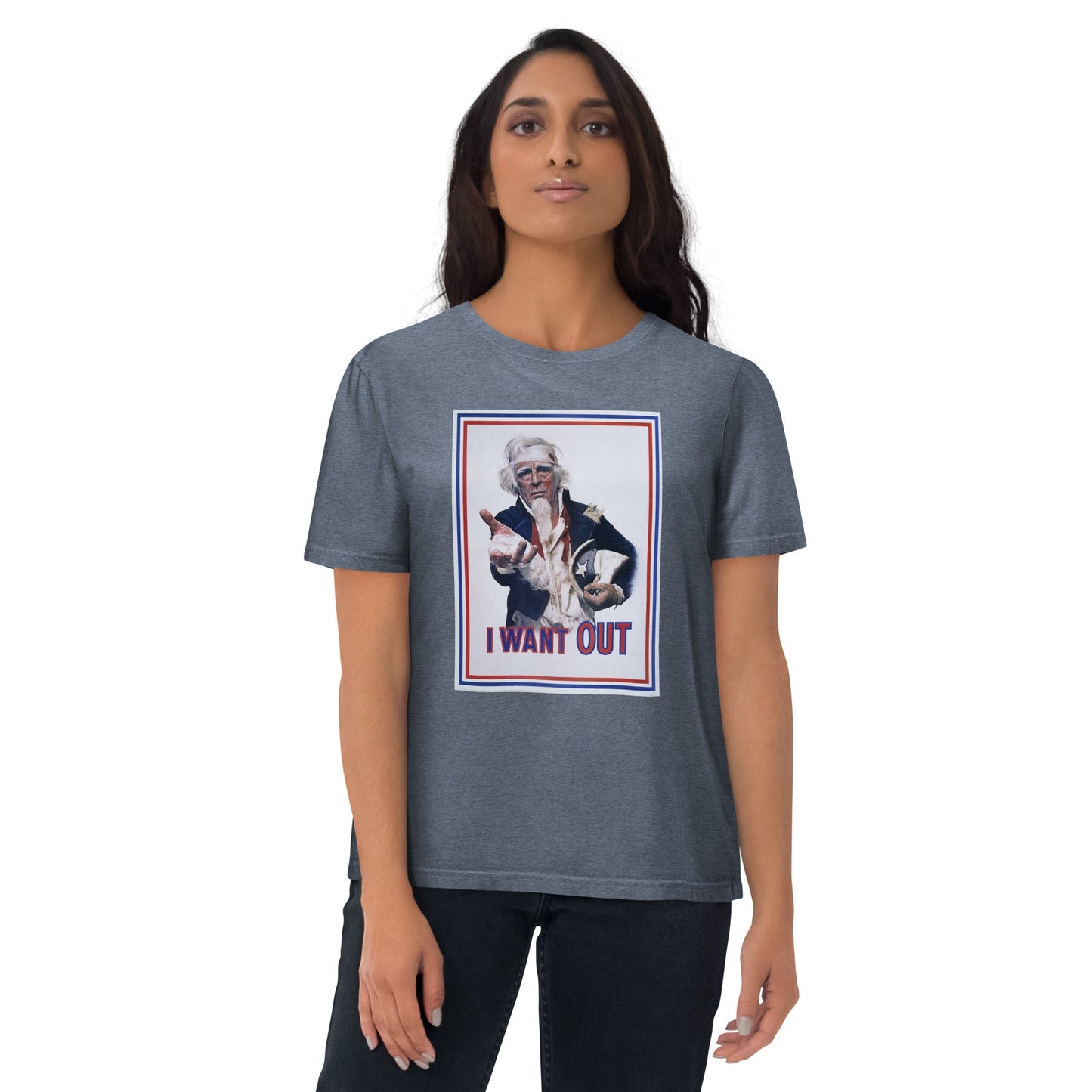 I Want Out - Unisex organic cotton t-shirt - Souled Out World