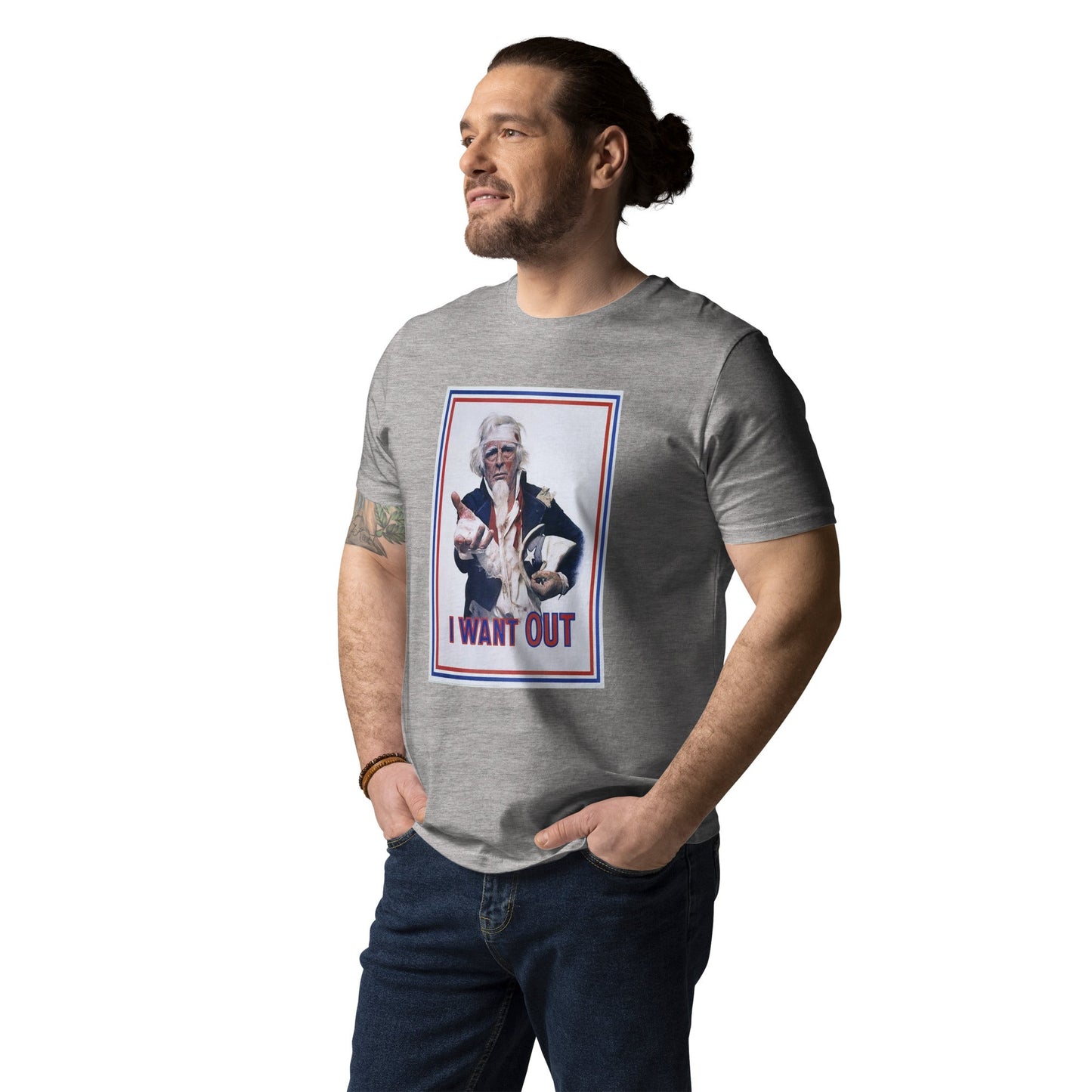 I Want Out - Unisex organic cotton t-shirt - Souled Out World