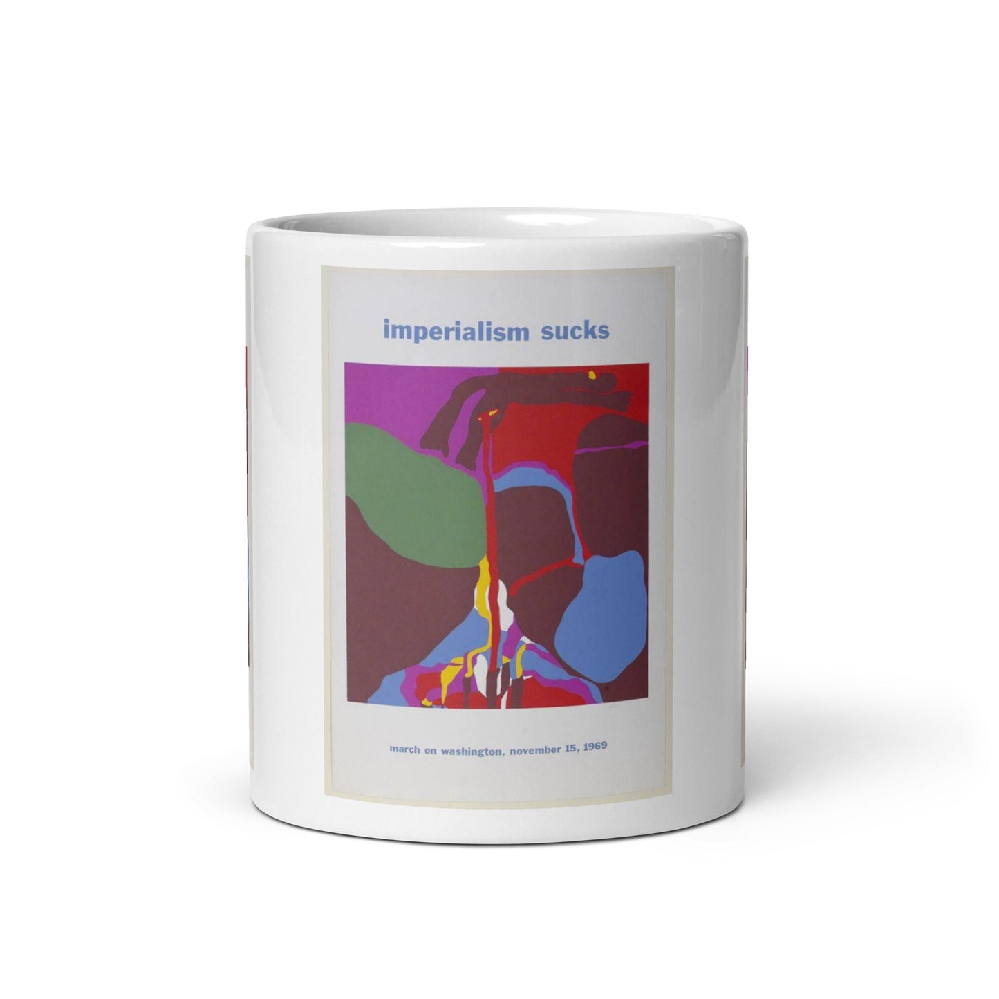 Imperialism Sucks - glossy mug - Souled Out World