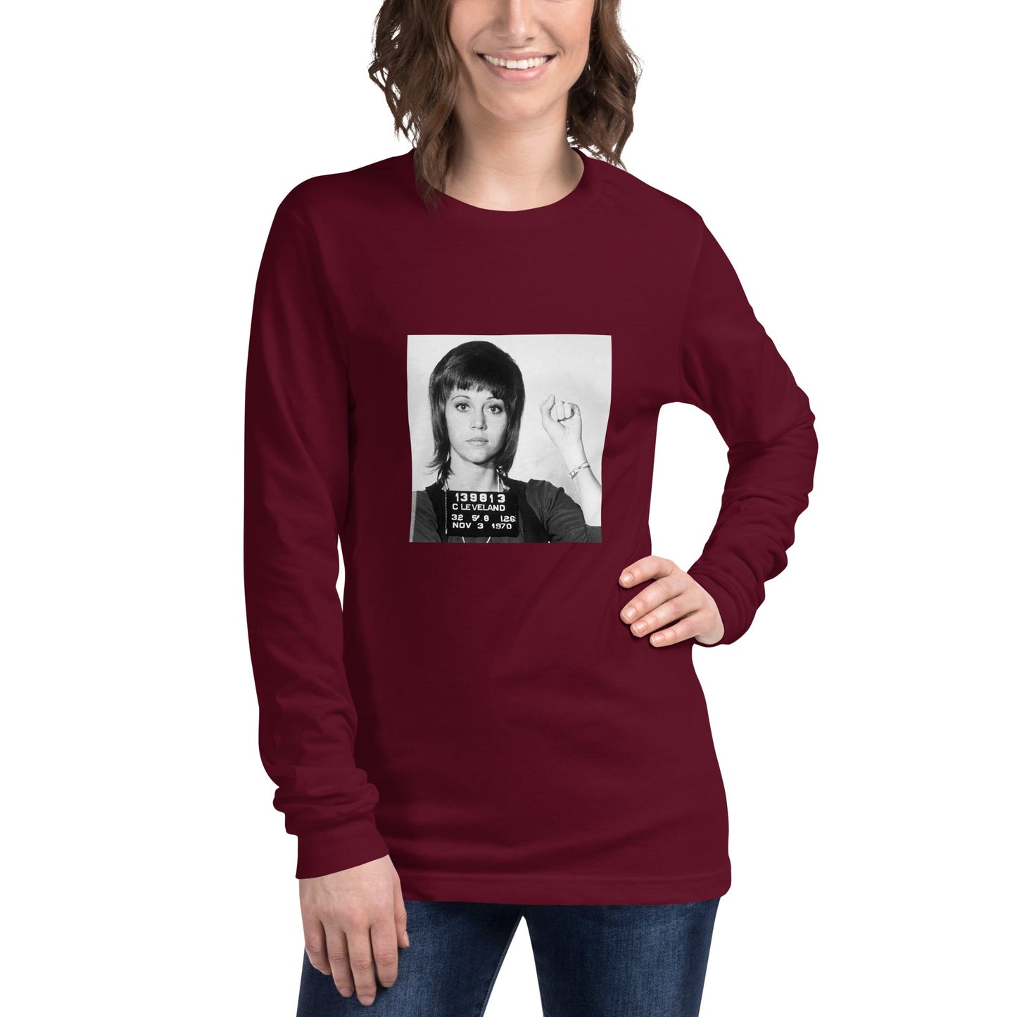 Jane Fonda - Unisex Long Sleeve Tee - Souled Out World