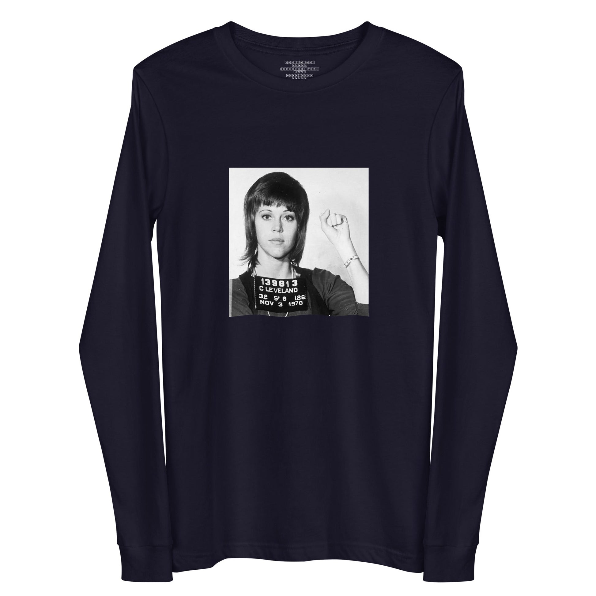 Jane Fonda - Unisex Long Sleeve Tee - Souled Out World