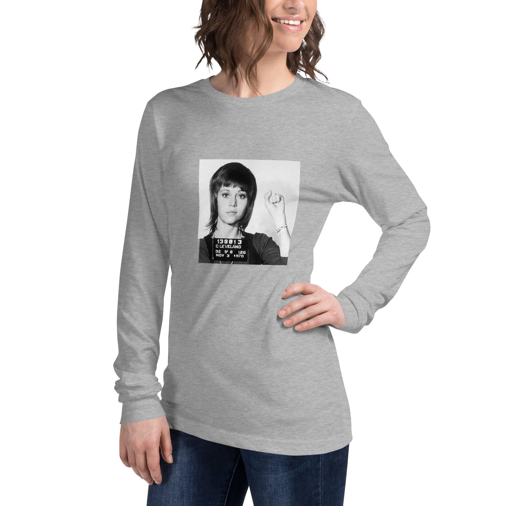 Jane Fonda - Unisex Long Sleeve Tee - Souled Out World