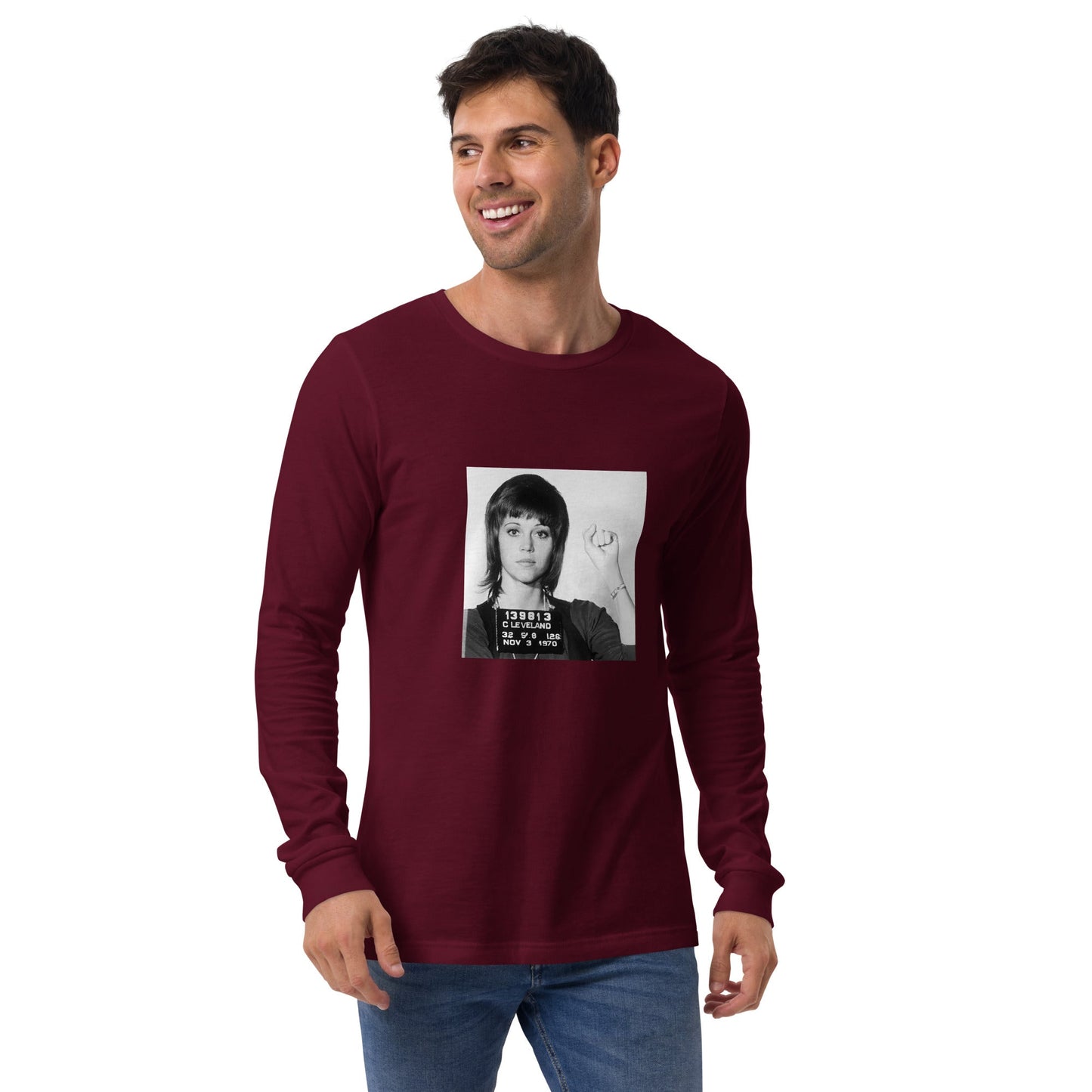 Jane Fonda - Unisex Long Sleeve Tee - Souled Out World