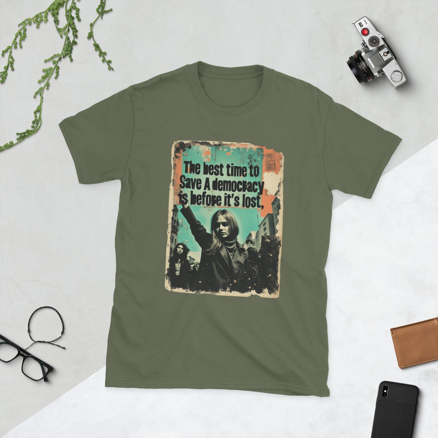 Save Democracy - Unisex T-Shirt - Souled Out World