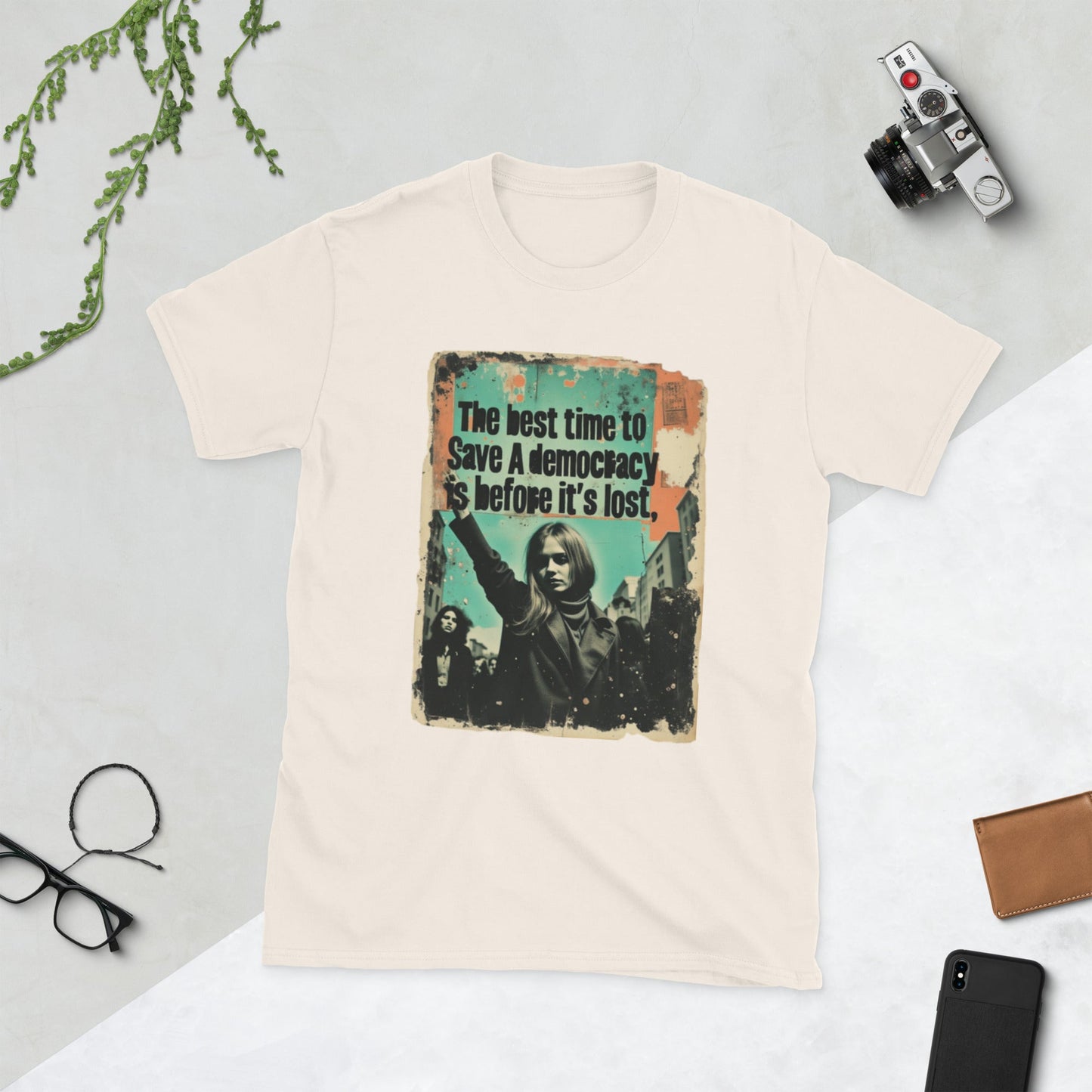 Save Democracy - Unisex T-Shirt - Souled Out World