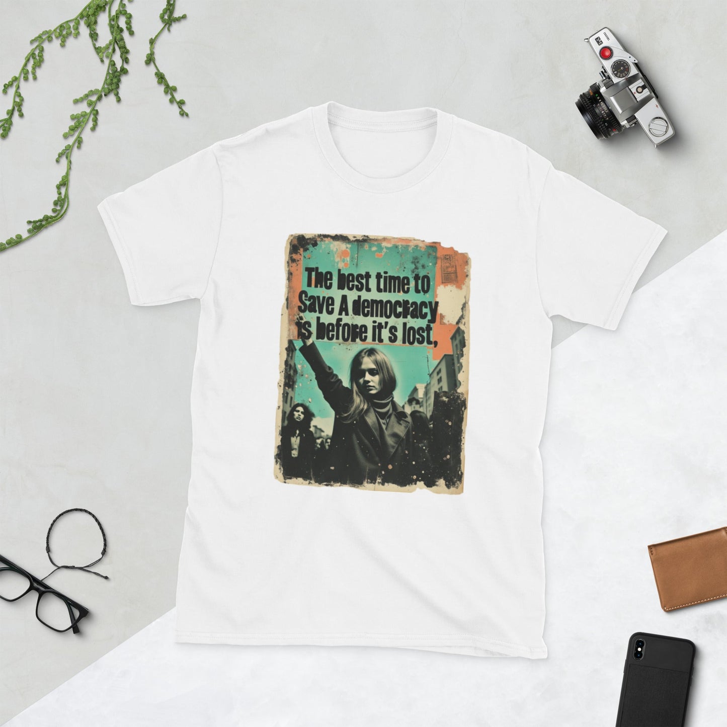 Save Democracy - Unisex T-Shirt - Souled Out World