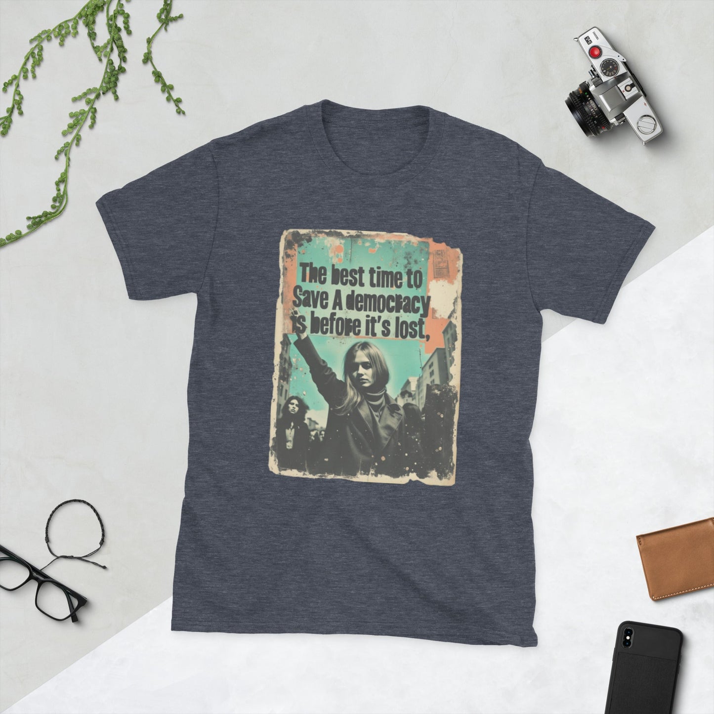 Save Democracy - Unisex T-Shirt - Souled Out World