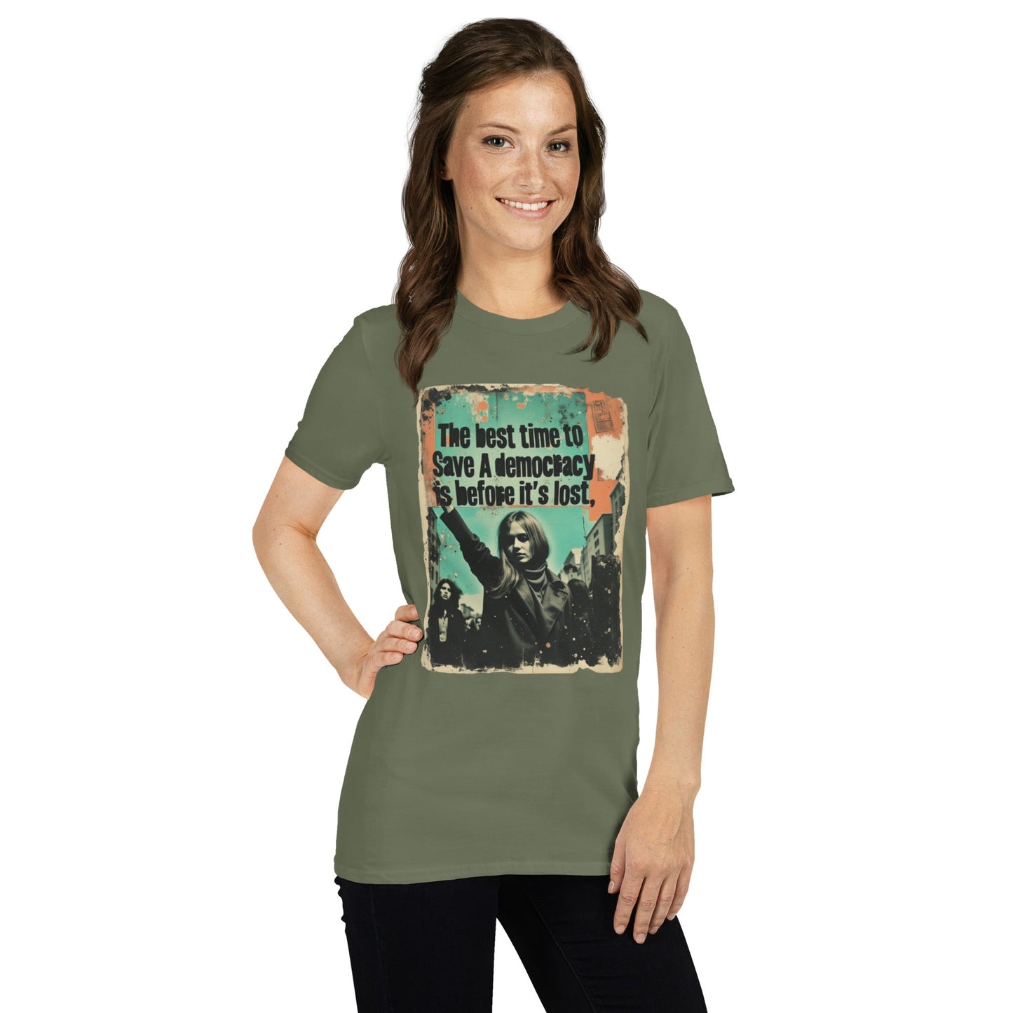Save Democracy - Unisex T-Shirt - Souled Out World