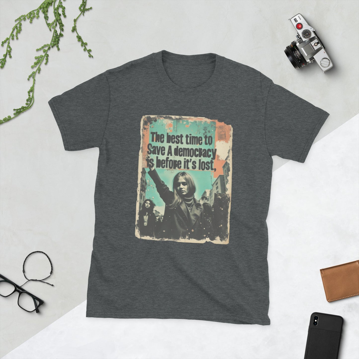Save Democracy - Unisex T-Shirt - Souled Out World
